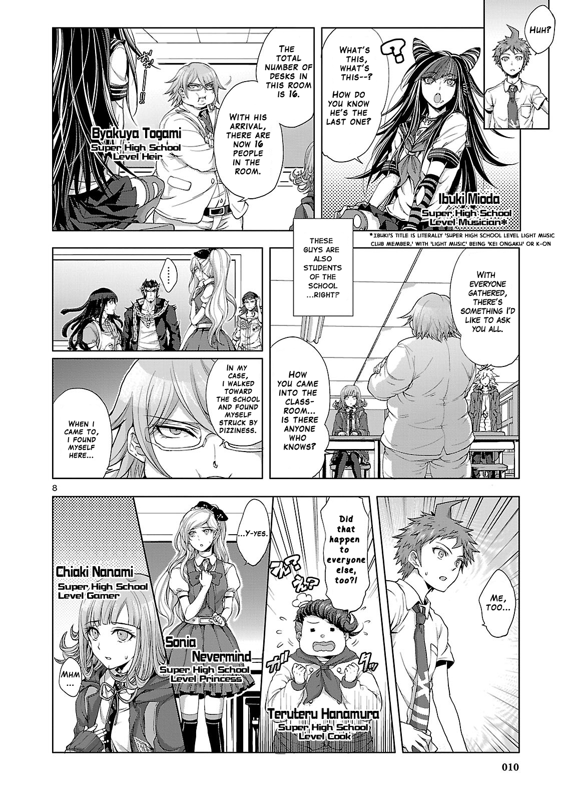 Super Danganronpa 2: Goodbye Despair Academy Prologue 第12页