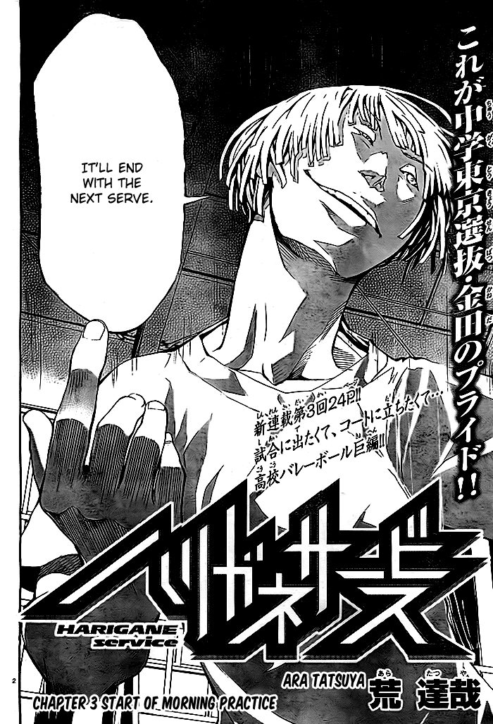 Harigane Service Vol. 1 Ch. 3 第3页