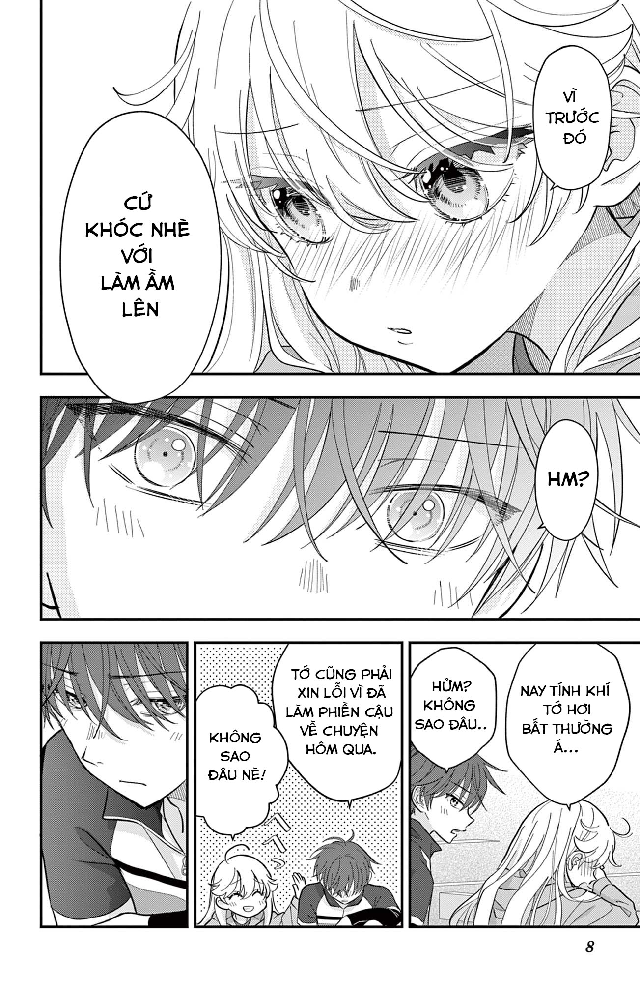 Uesugi-kun wa Onnanoko o Yametai Vol. 2 Ch. 8 第8页