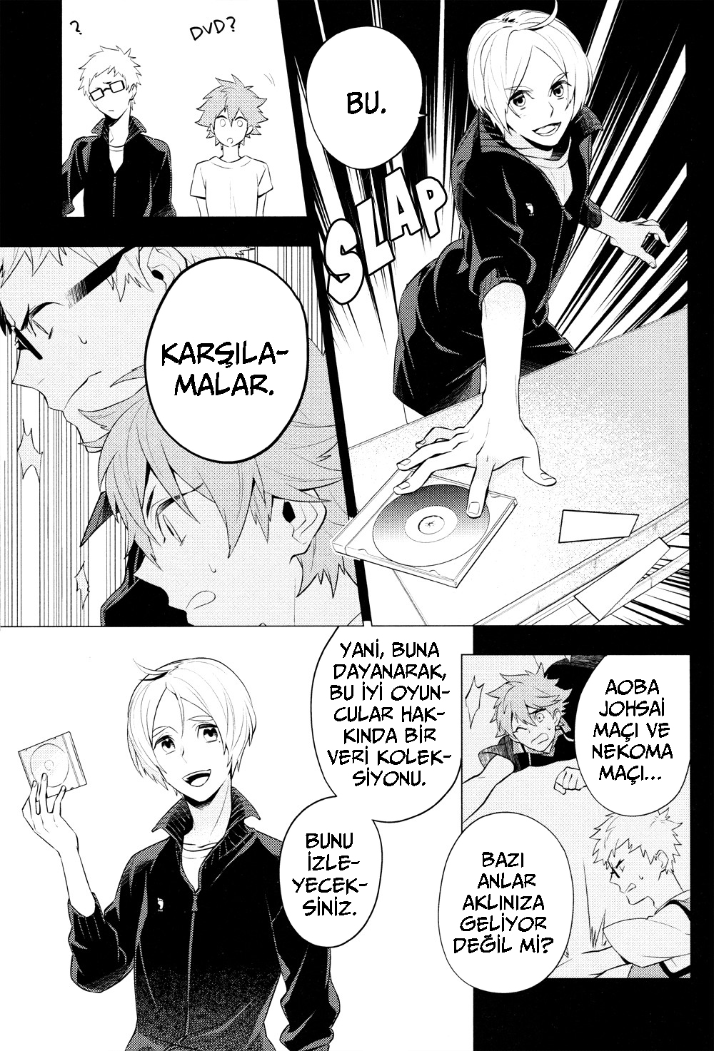 Haikyu!! - Konwaku Trigger (Doujinshi) Oneshot 第4页