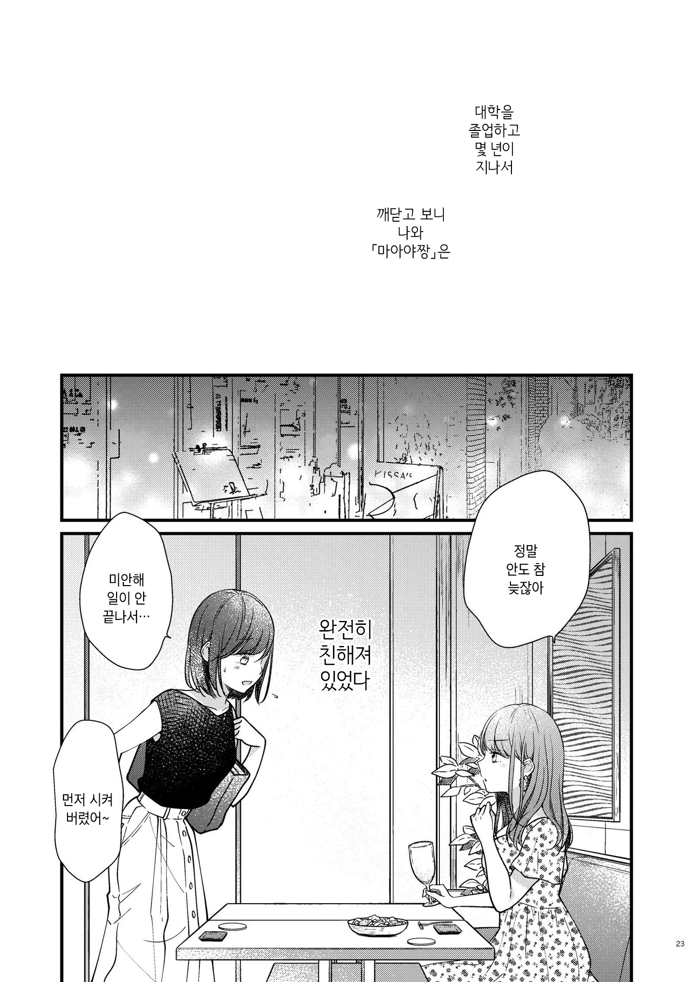 ano Ko to, Watashi no Hanashi 사회인편 第2页