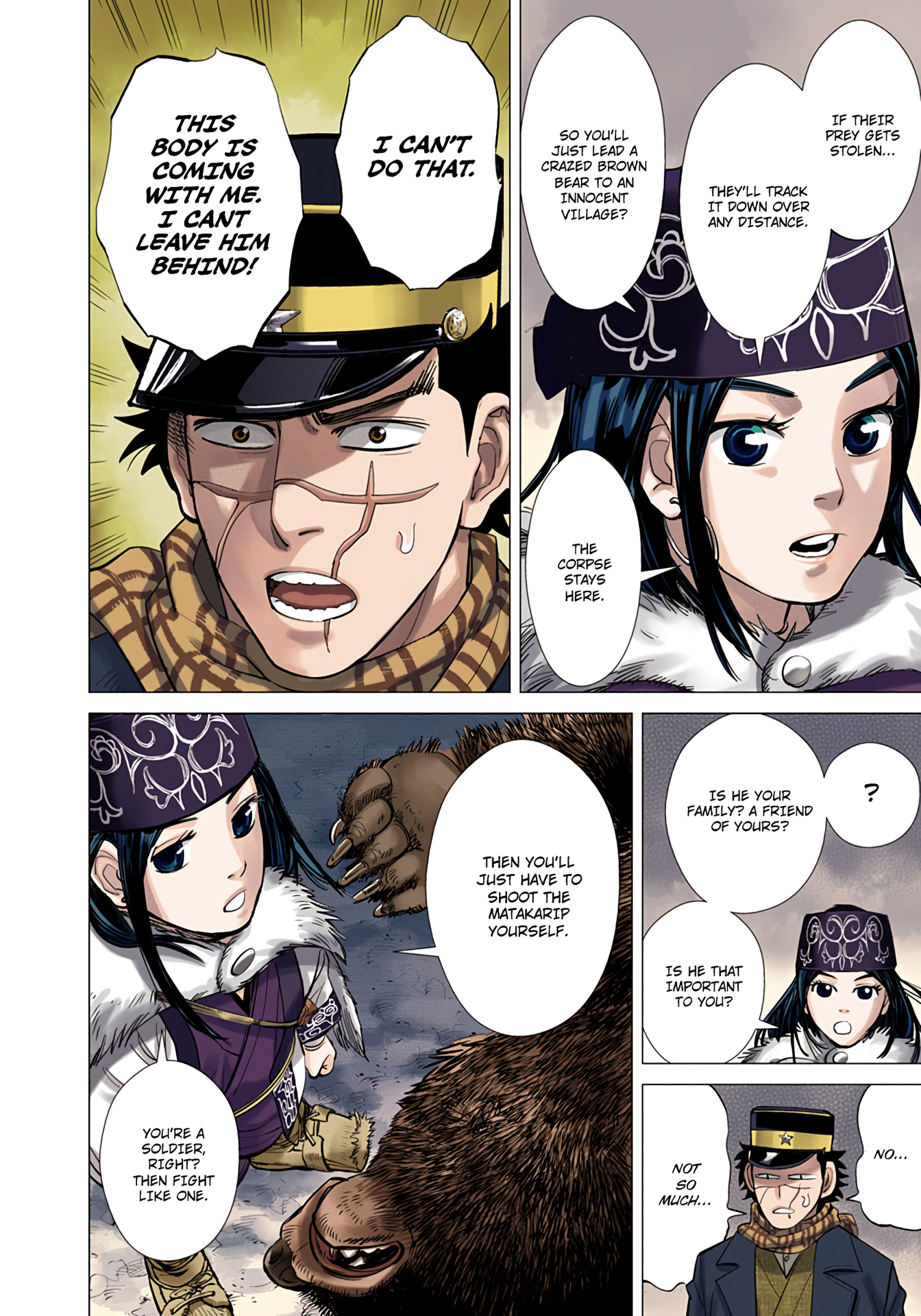 Golden Kamuy (Official Colored) Sugimoto the Immortal 第46页