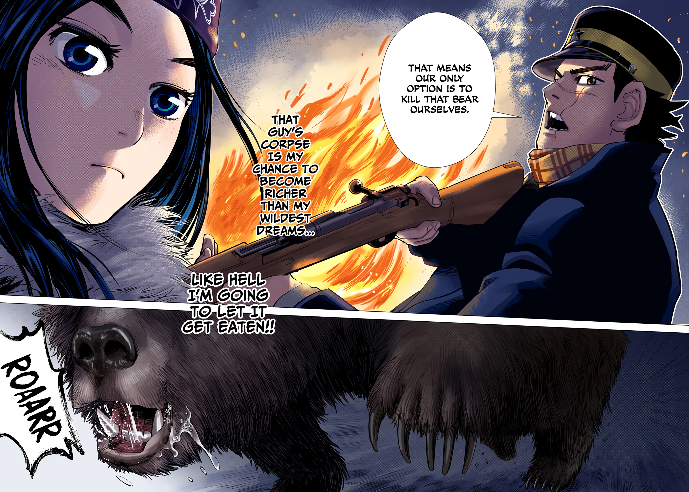 Golden Kamuy (Official Colored) Sugimoto the Immortal 第56页