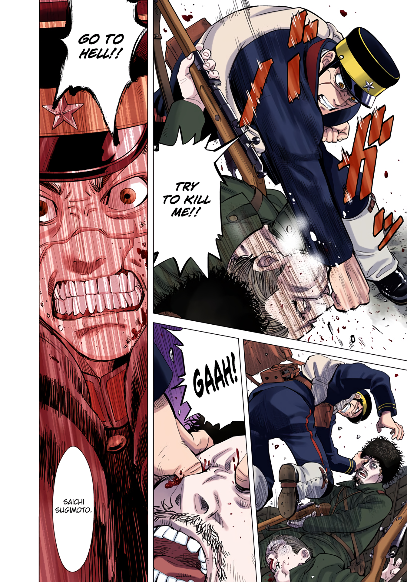 Golden Kamuy (Official Colored) Sugimoto the Immortal 第10页