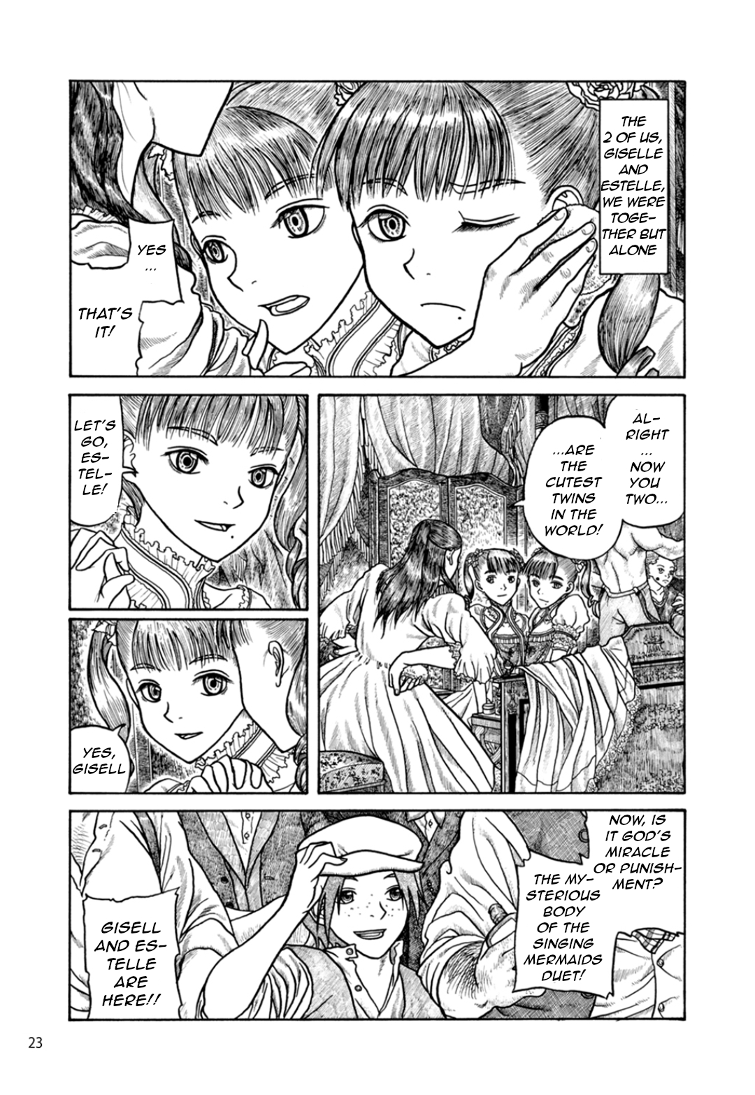 When it gets Cold, I lean my Shoulders against Yours Gisell to Estelle (Gisell & Estelle) 第1页