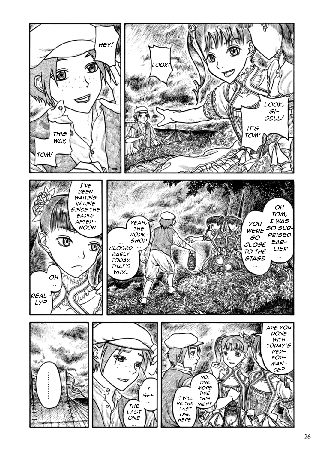 When it gets Cold, I lean my Shoulders against Yours Gisell to Estelle (Gisell & Estelle) 第4页