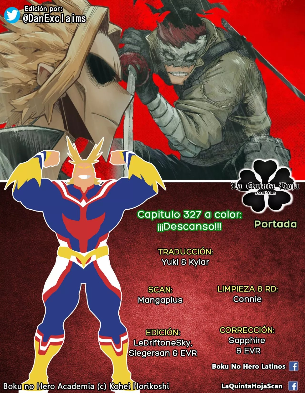 Boku no Hero Academia (Fan Colored) Vol. 33 Ch. 327 第1页