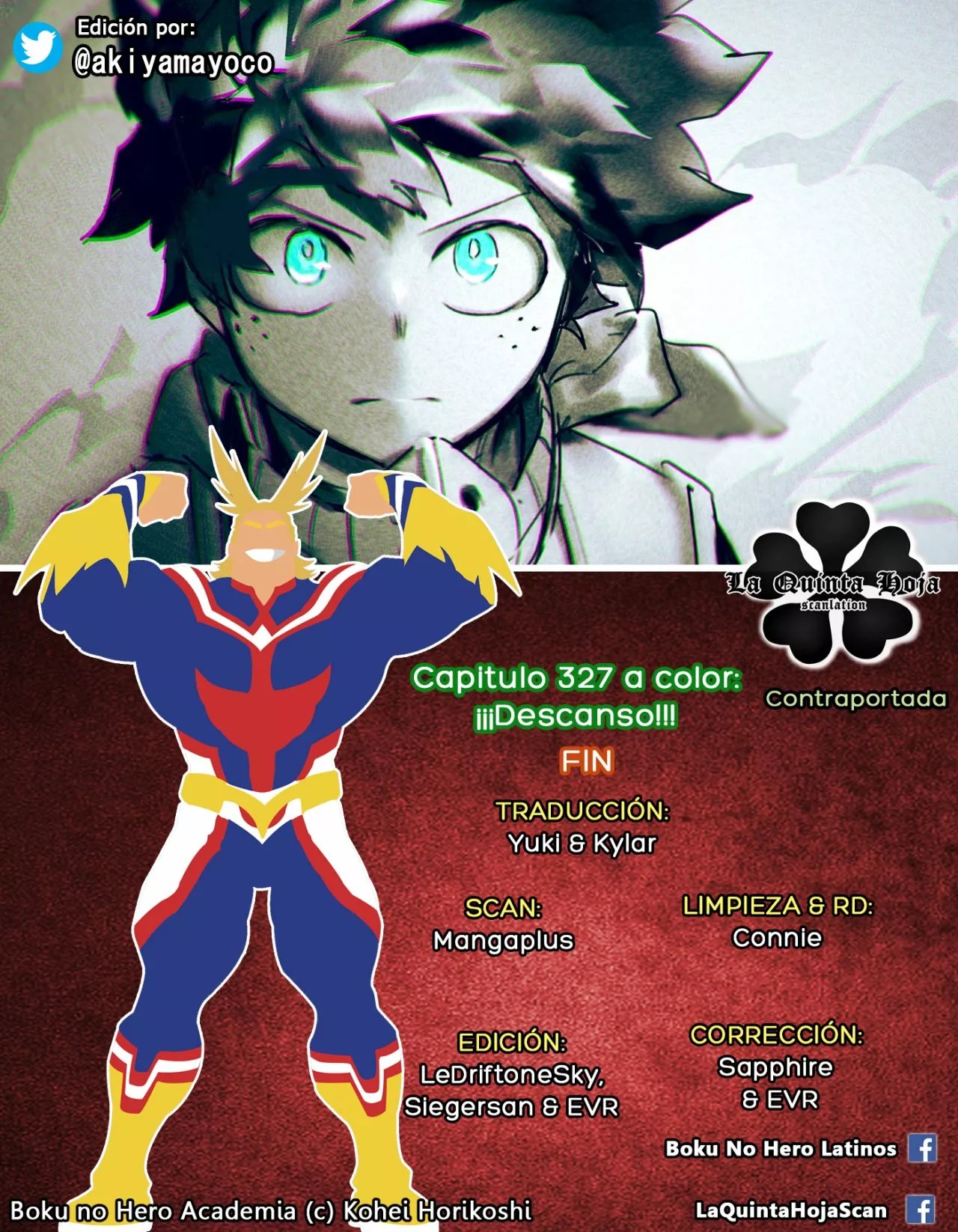 Boku no Hero Academia (Fan Colored) Vol. 33 Ch. 327 第18页