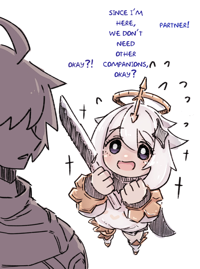 Genshin Impact - Paimon-chan loves her partner so much 第1页
