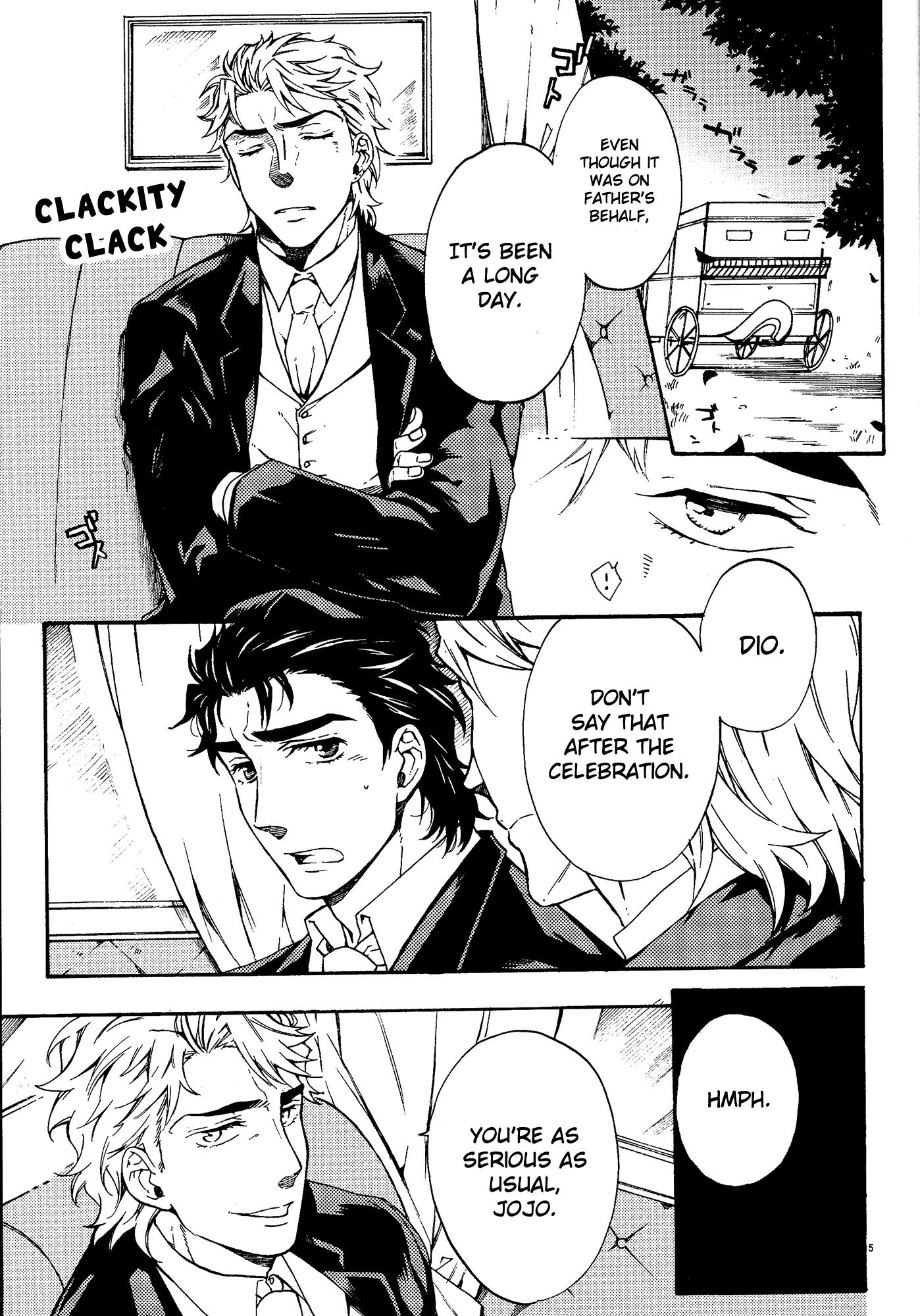 JoJo's Bizarre Adventure - A Stellar Whereabouts (Doujinshi) 第5页