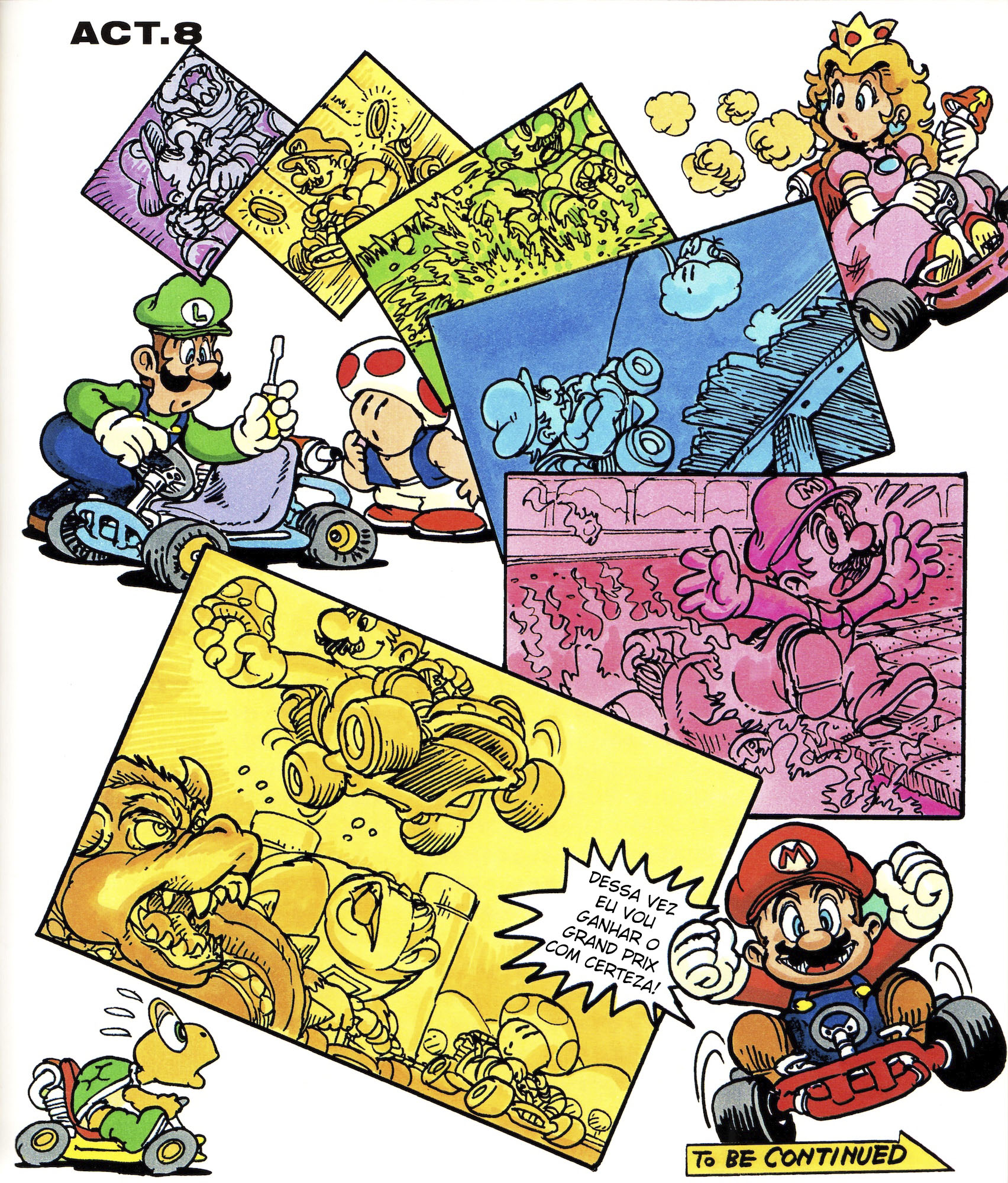 Super Mario Kart Nintendo Official Guidebook Oneshot 第11页