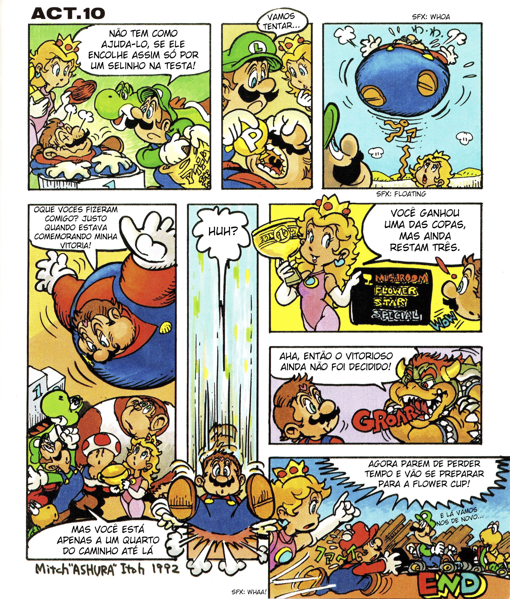 Super Mario Kart Nintendo Official Guidebook Oneshot 第13页