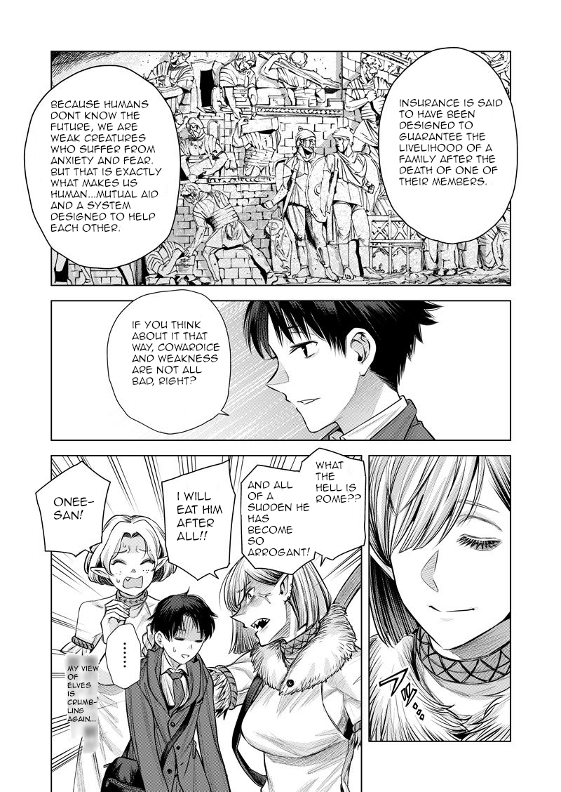 The Fallen Elf Summoned an Insurance Agent The wisdom of the weak 第6页