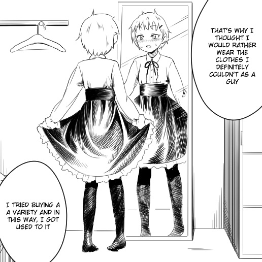Nyotaika Homo The Tsundere Senpai and Her Black Haired Kouhai 3 第3页