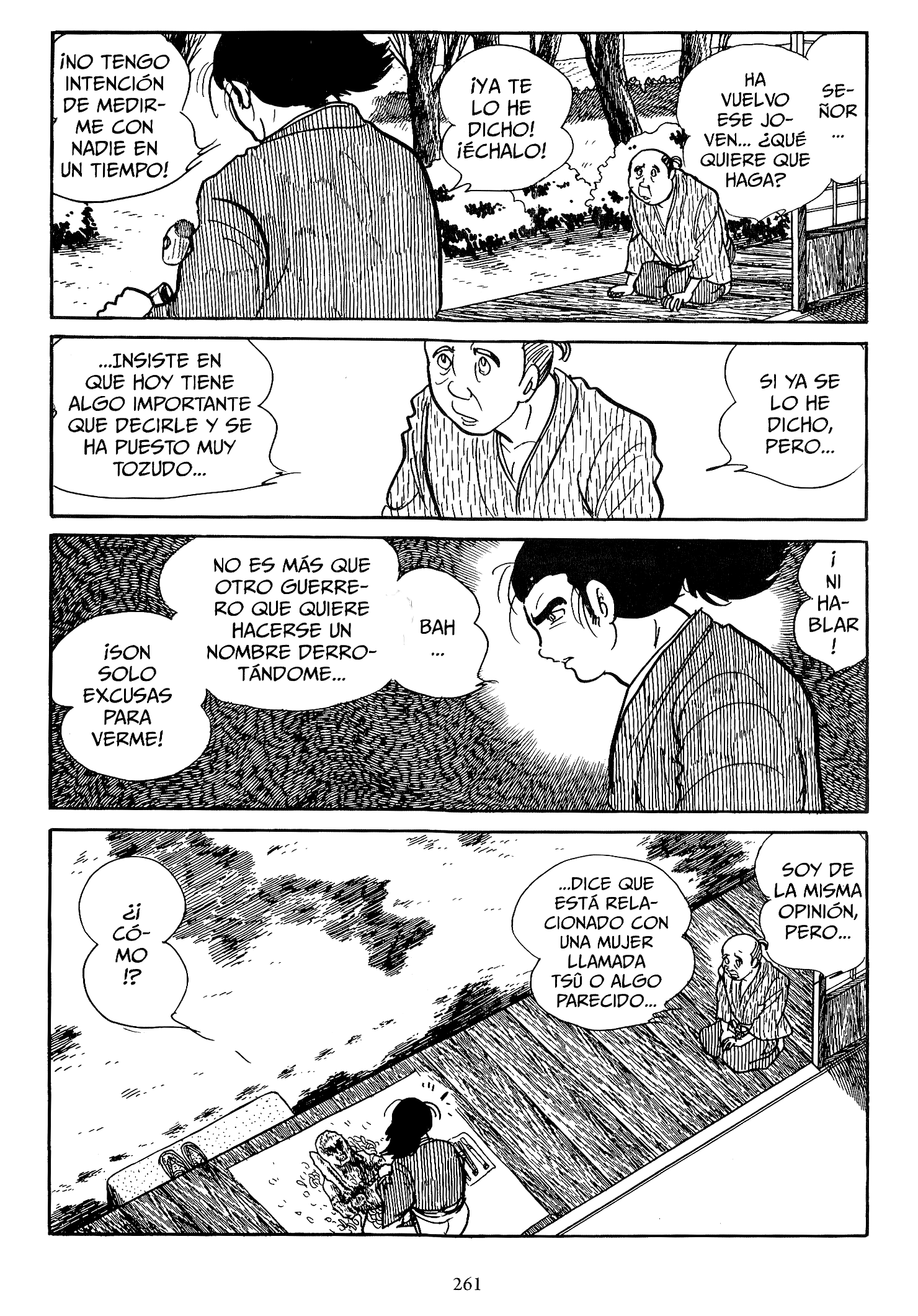 Miyamoto Musashi (ISHInoMORI Shotaro) Manuscrito del Fuego - Bastón Rokkaku 第4页