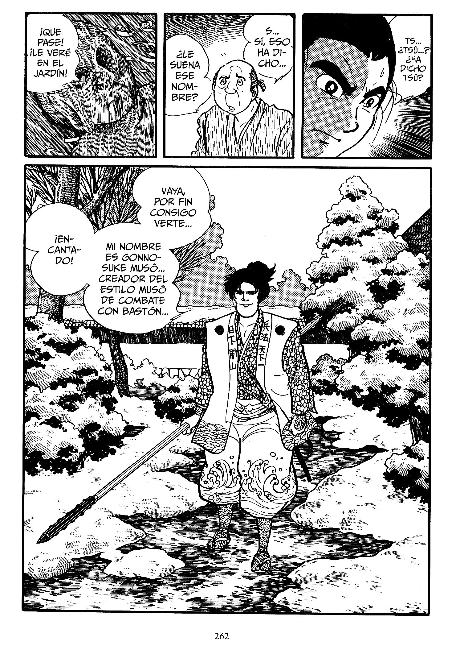 Miyamoto Musashi (ISHInoMORI Shotaro) Manuscrito del Fuego - Bastón Rokkaku 第5页