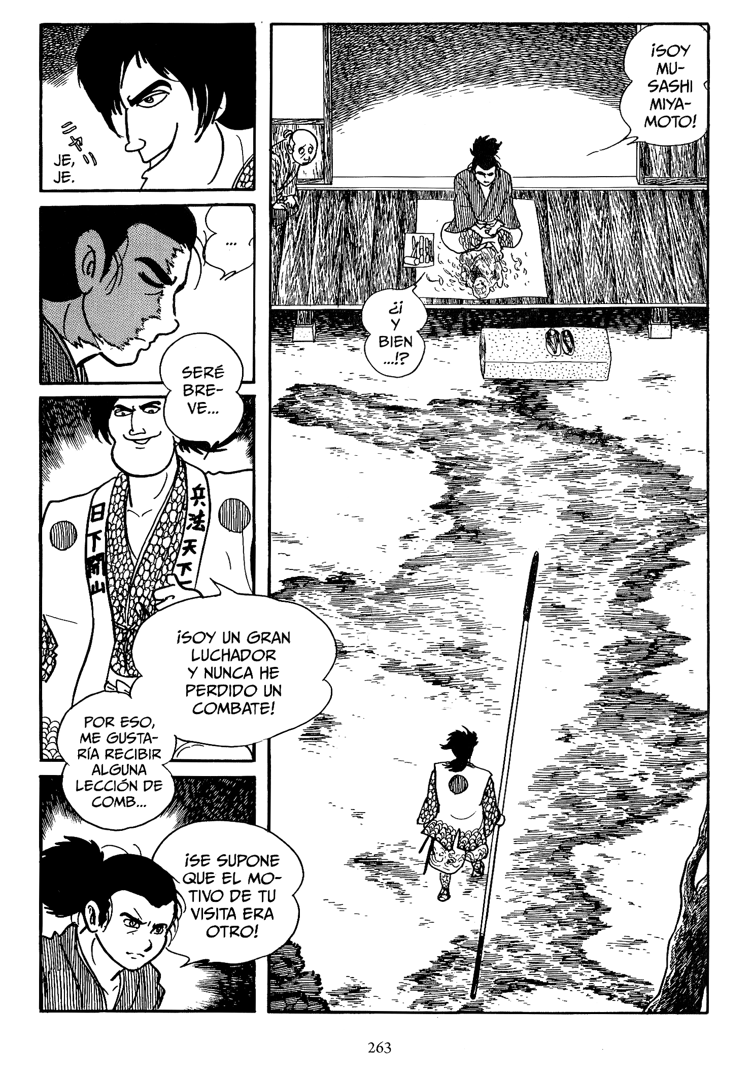 Miyamoto Musashi (ISHInoMORI Shotaro) Manuscrito del Fuego - Bastón Rokkaku 第6页
