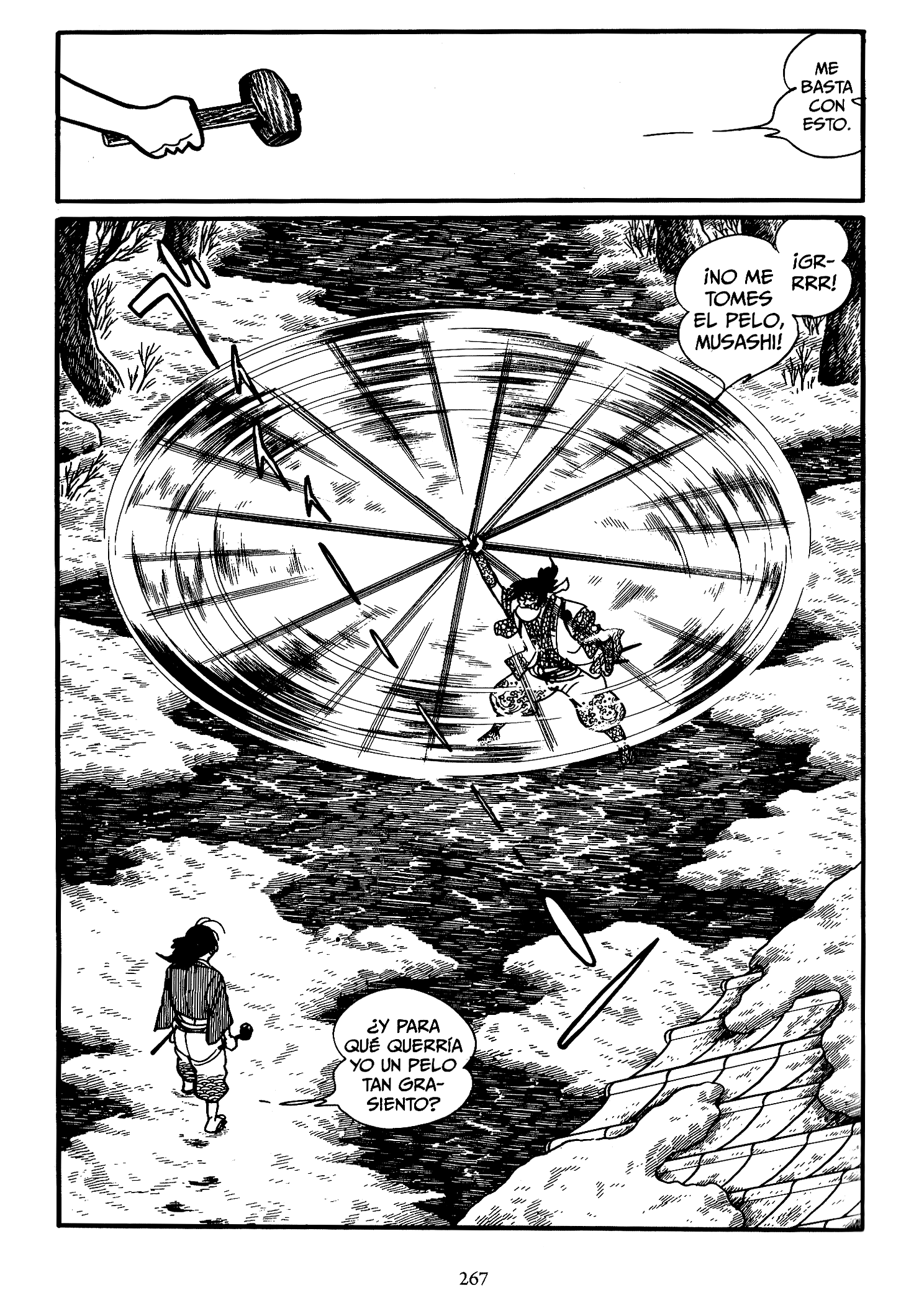 Miyamoto Musashi (ISHInoMORI Shotaro) Manuscrito del Fuego - Bastón Rokkaku 第10页