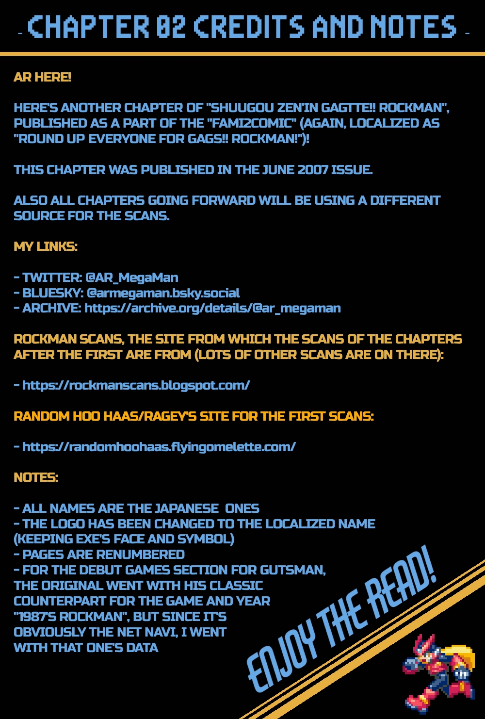 Gags With All The Megaman Gang!! Chapter 02 第1页