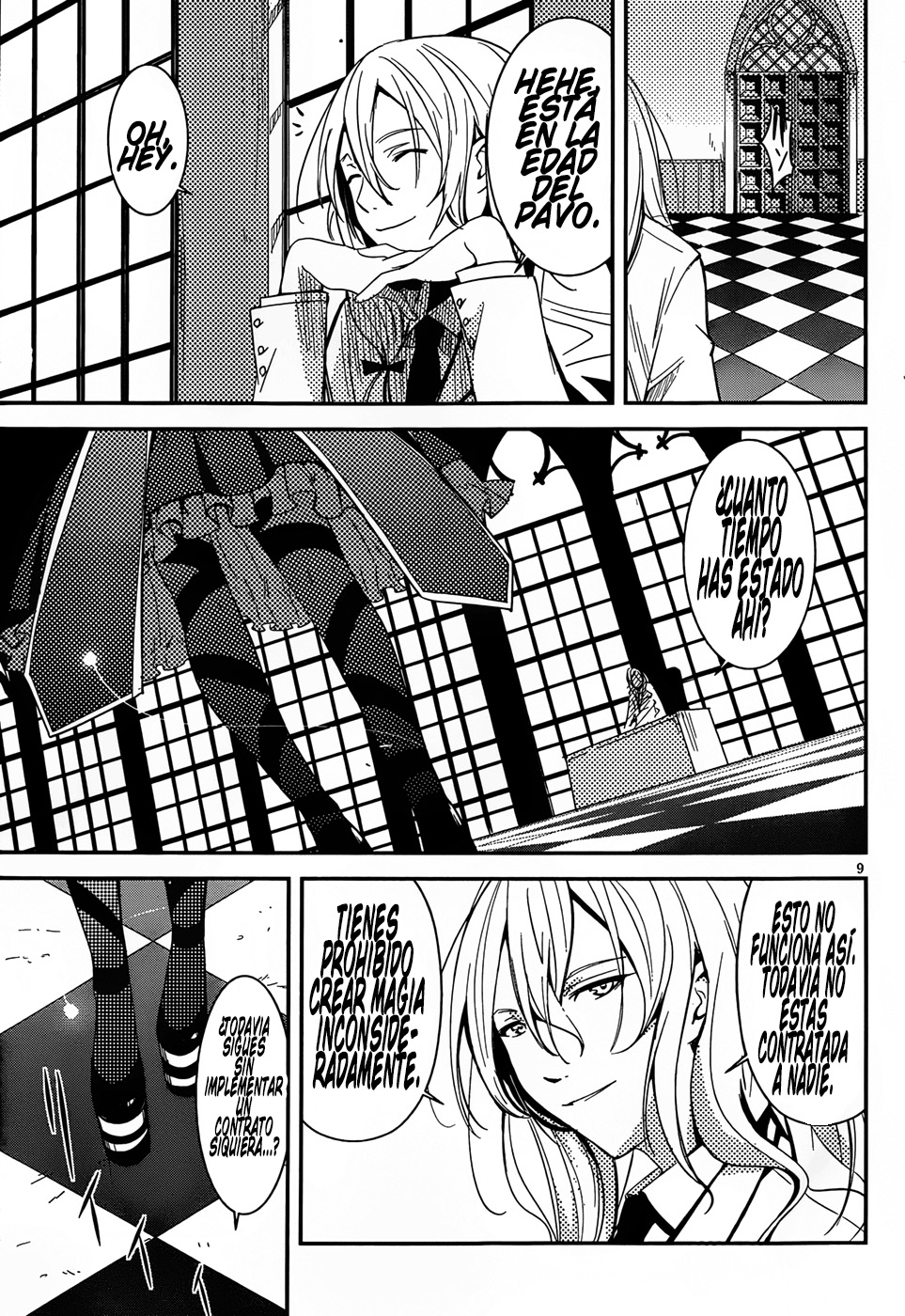 Anti-Magic Academy "The 35th Test Platoon" Chicos problemáticos, en formación 第13页