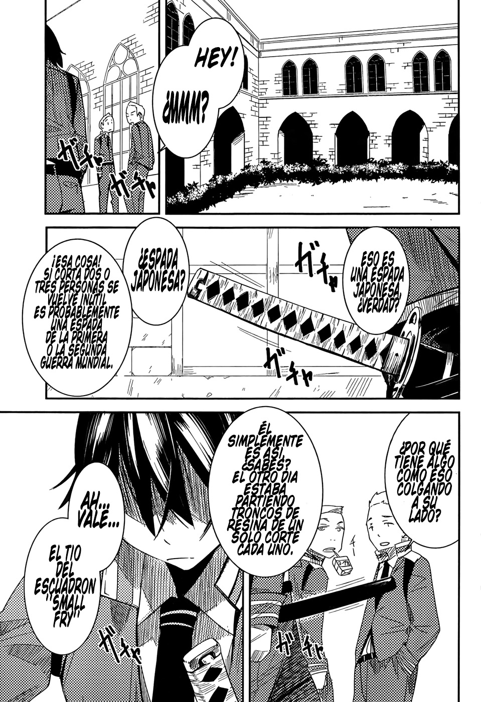 Anti-Magic Academy "The 35th Test Platoon" Chicos problemáticos, en formación 第15页
