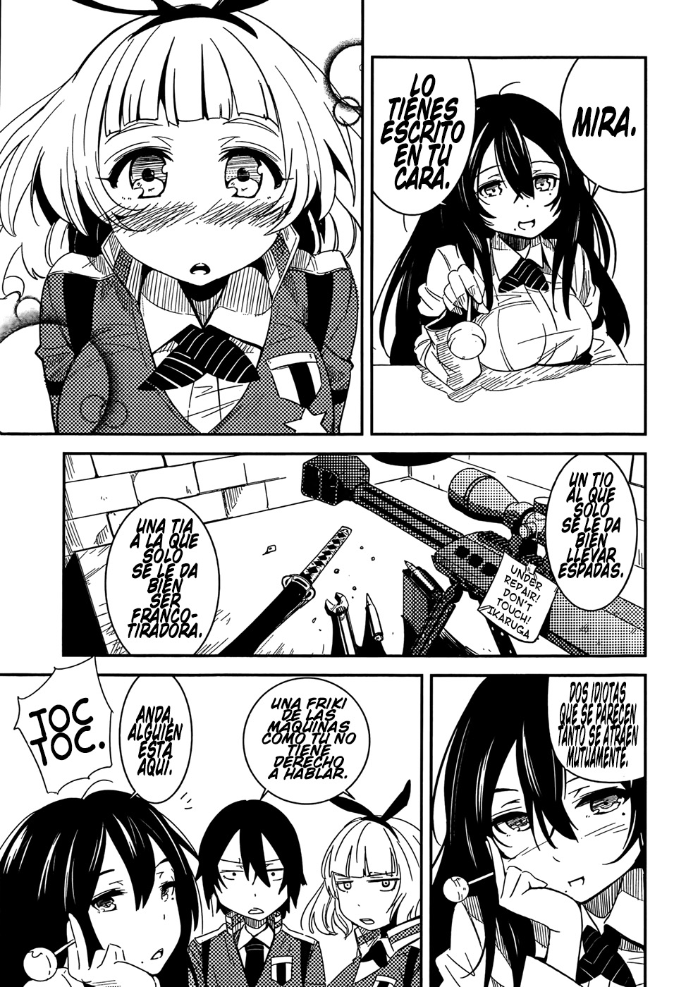 Anti-Magic Academy "The 35th Test Platoon" Chicos problemáticos, en formación 第24页