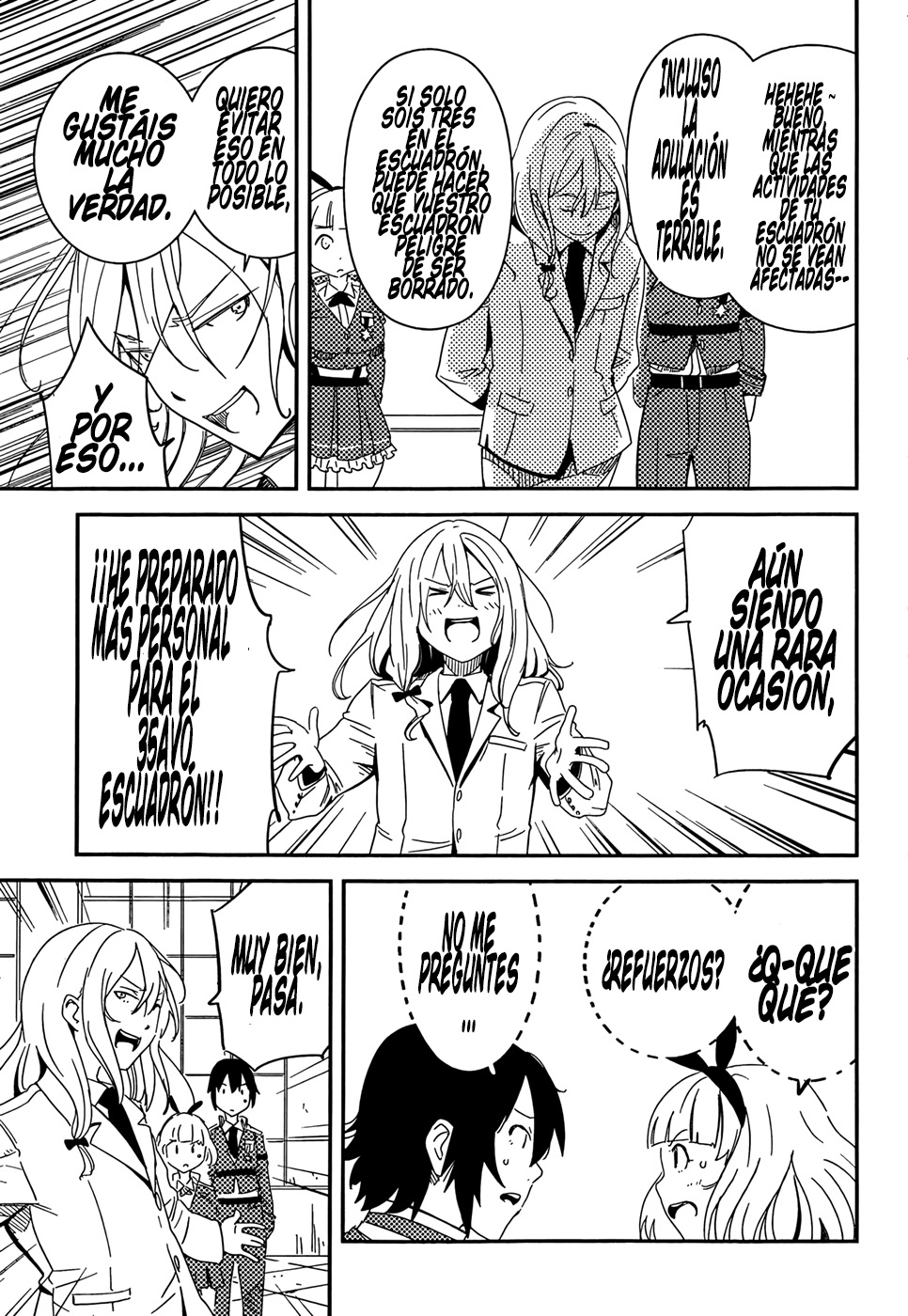 Anti-Magic Academy "The 35th Test Platoon" Chicos problemáticos, en formación 第28页