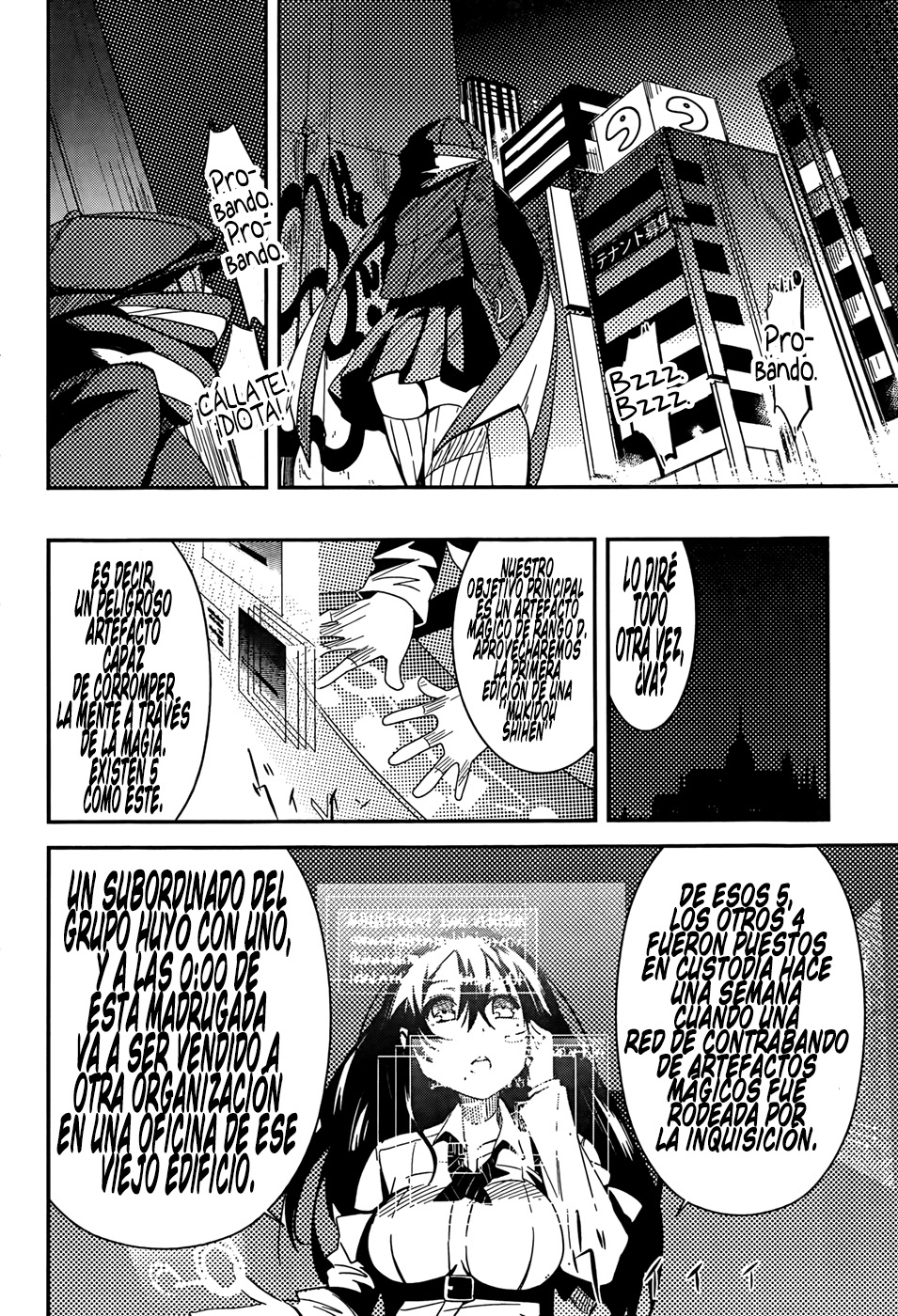 Anti-Magic Academy "The 35th Test Platoon" Chicos problemáticos, en formación 第33页