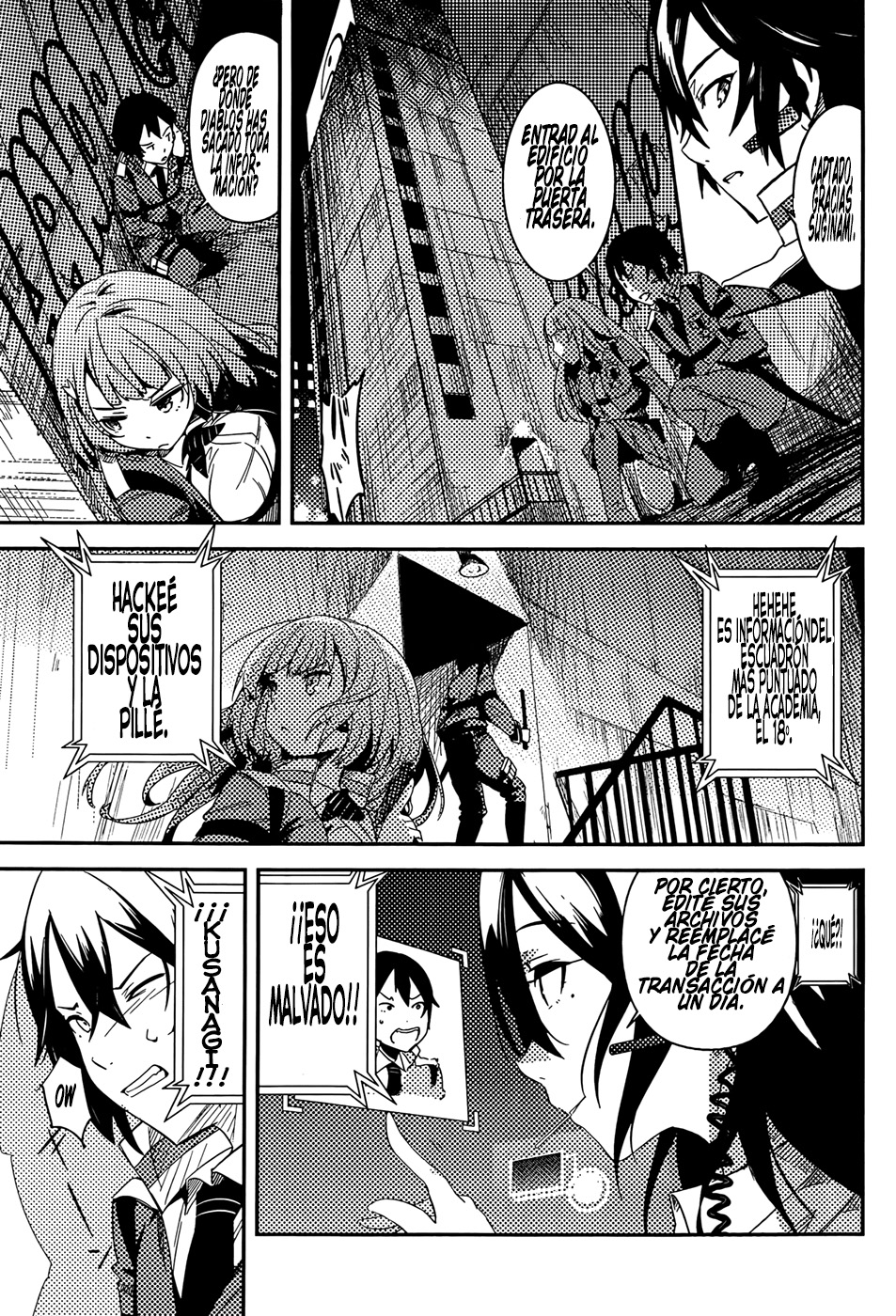 Anti-Magic Academy "The 35th Test Platoon" Chicos problemáticos, en formación 第34页
