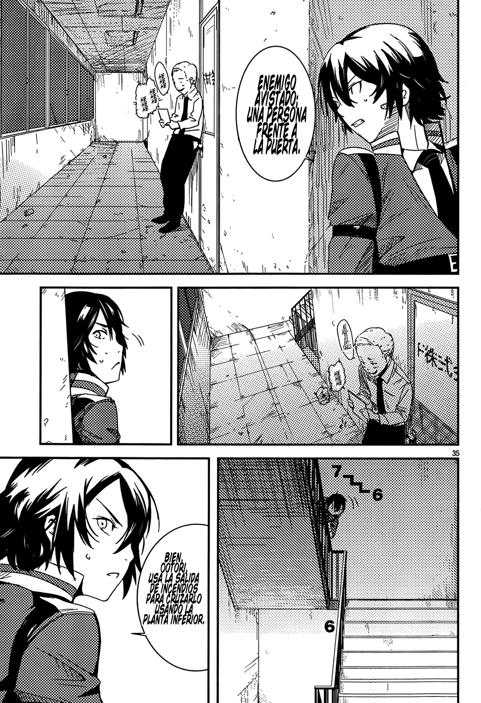 Anti-Magic Academy "The 35th Test Platoon" Chicos problemáticos, en formación 第38页