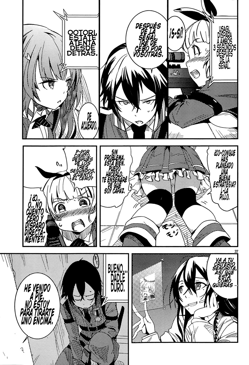 Anti-Magic Academy "The 35th Test Platoon" Chicos problemáticos, en formación 第40页