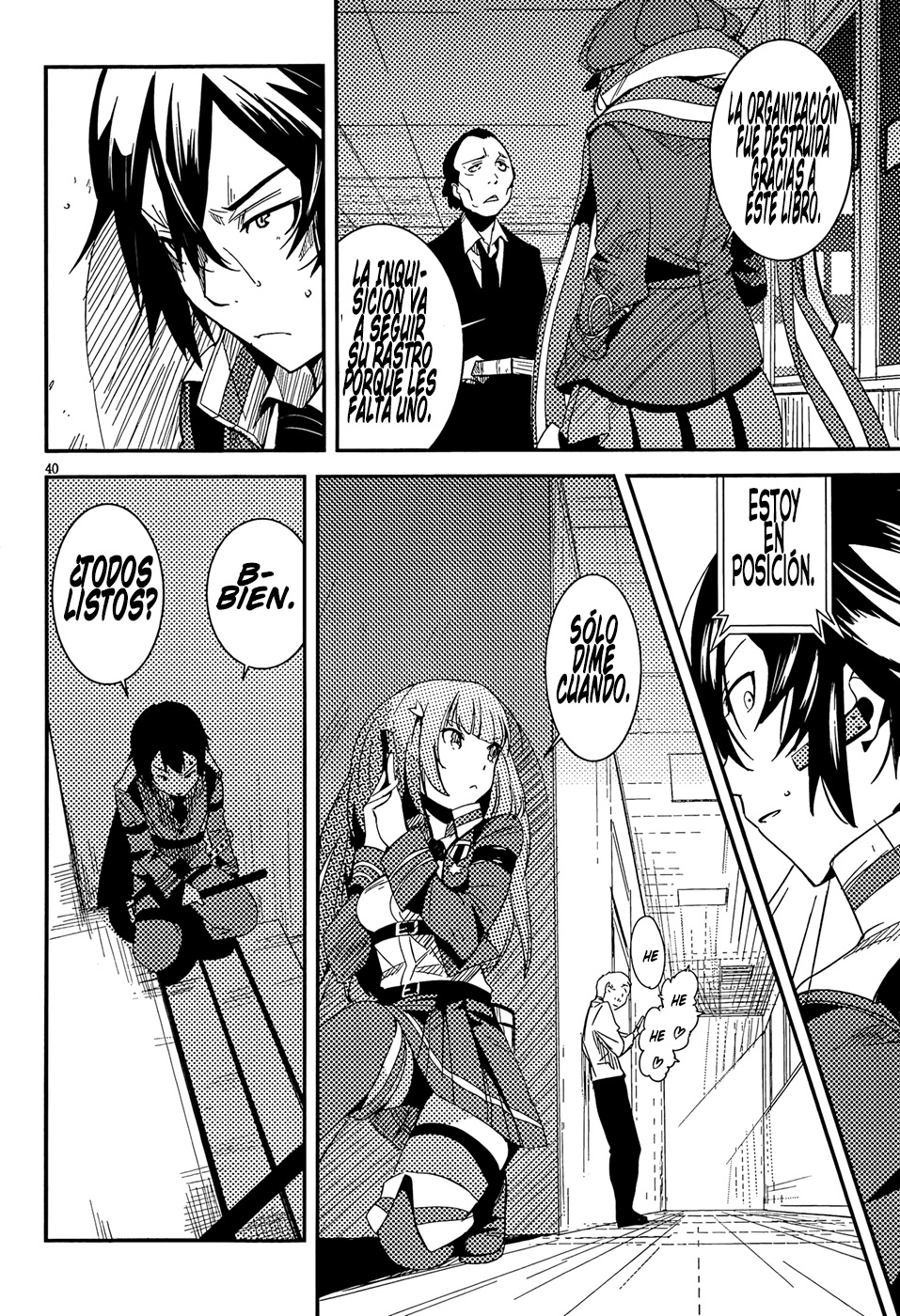 Anti-Magic Academy "The 35th Test Platoon" Chicos problemáticos, en formación 第43页