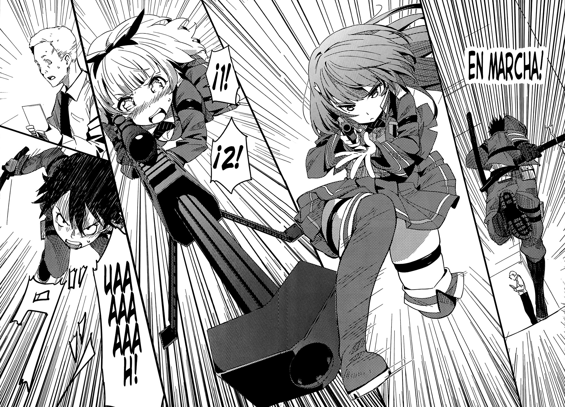 Anti-Magic Academy "The 35th Test Platoon" Chicos problemáticos, en formación 第45页