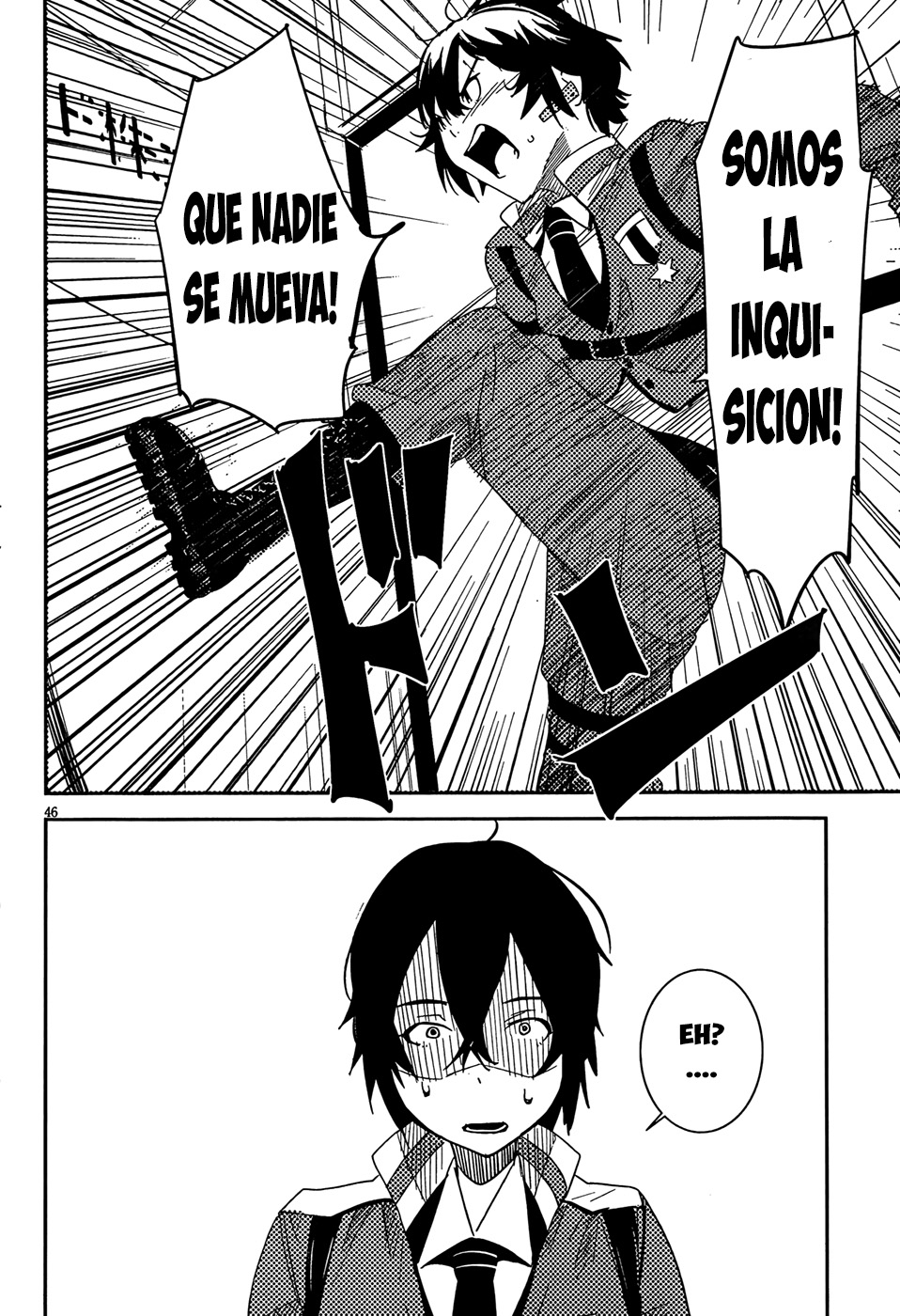 Anti-Magic Academy "The 35th Test Platoon" Chicos problemáticos, en formación 第48页