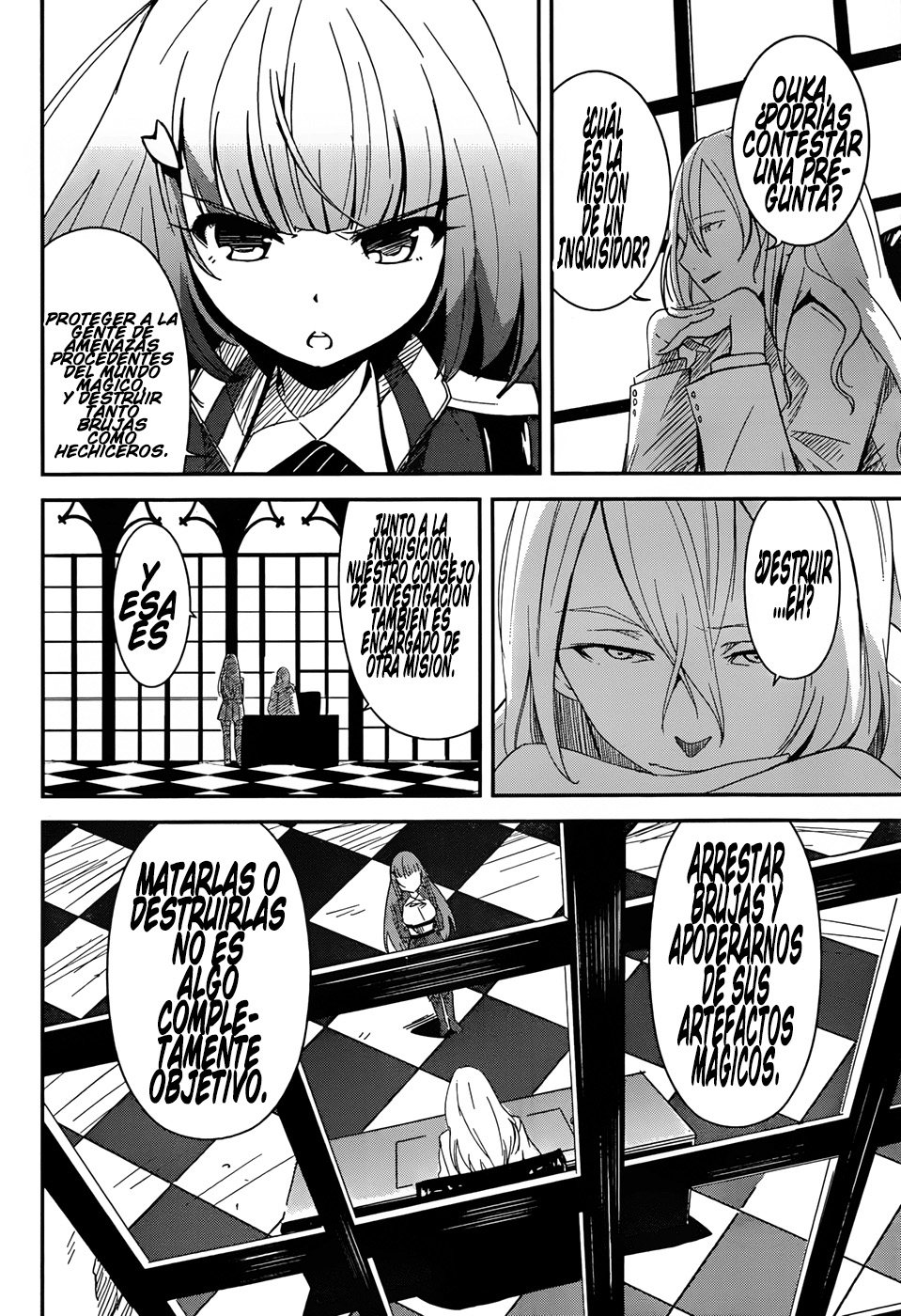 Anti-Magic Academy "The 35th Test Platoon" Chicos problemáticos, en formación 第6页
