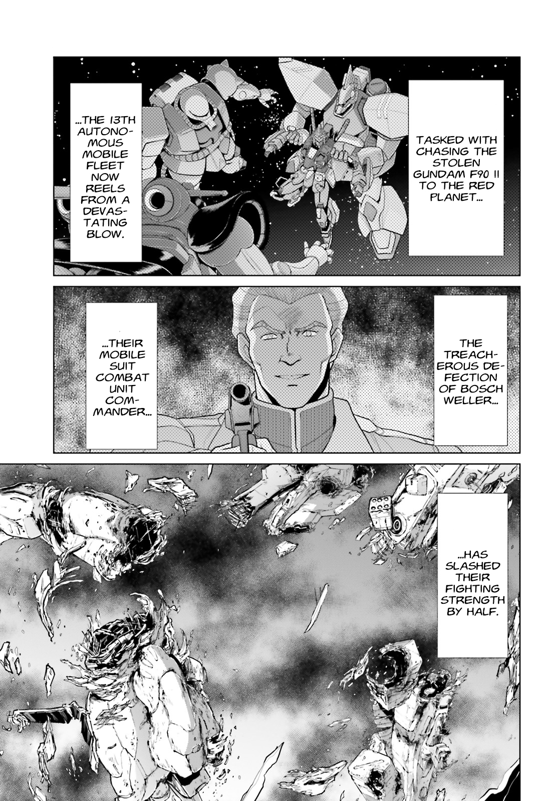 Mobile Suit Gundam F90: Cluster Vol. 1 Ch. 1 第6页