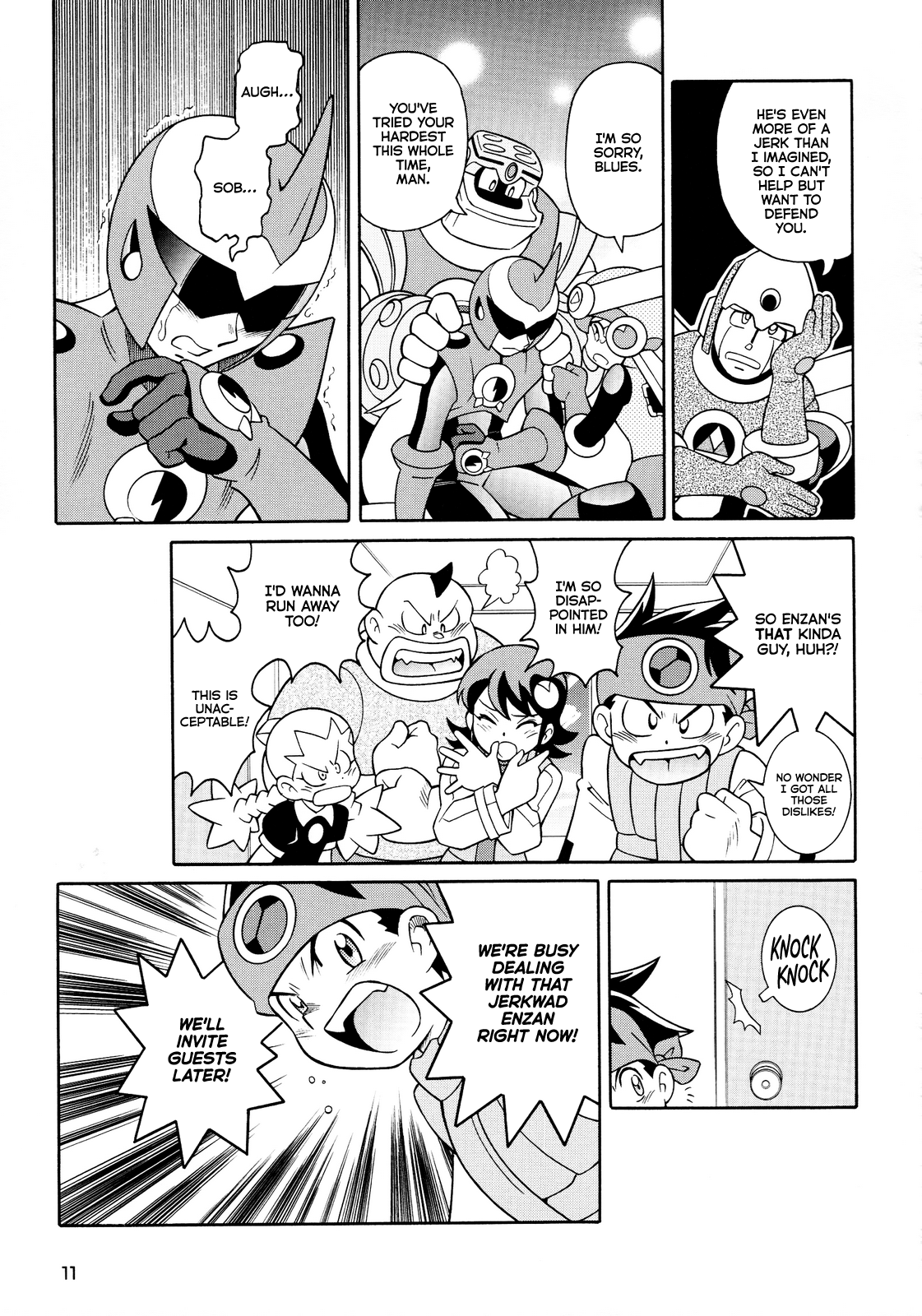 Mega Man Battle Network Special Arc: The Runaway Blues Oneshot 第12页