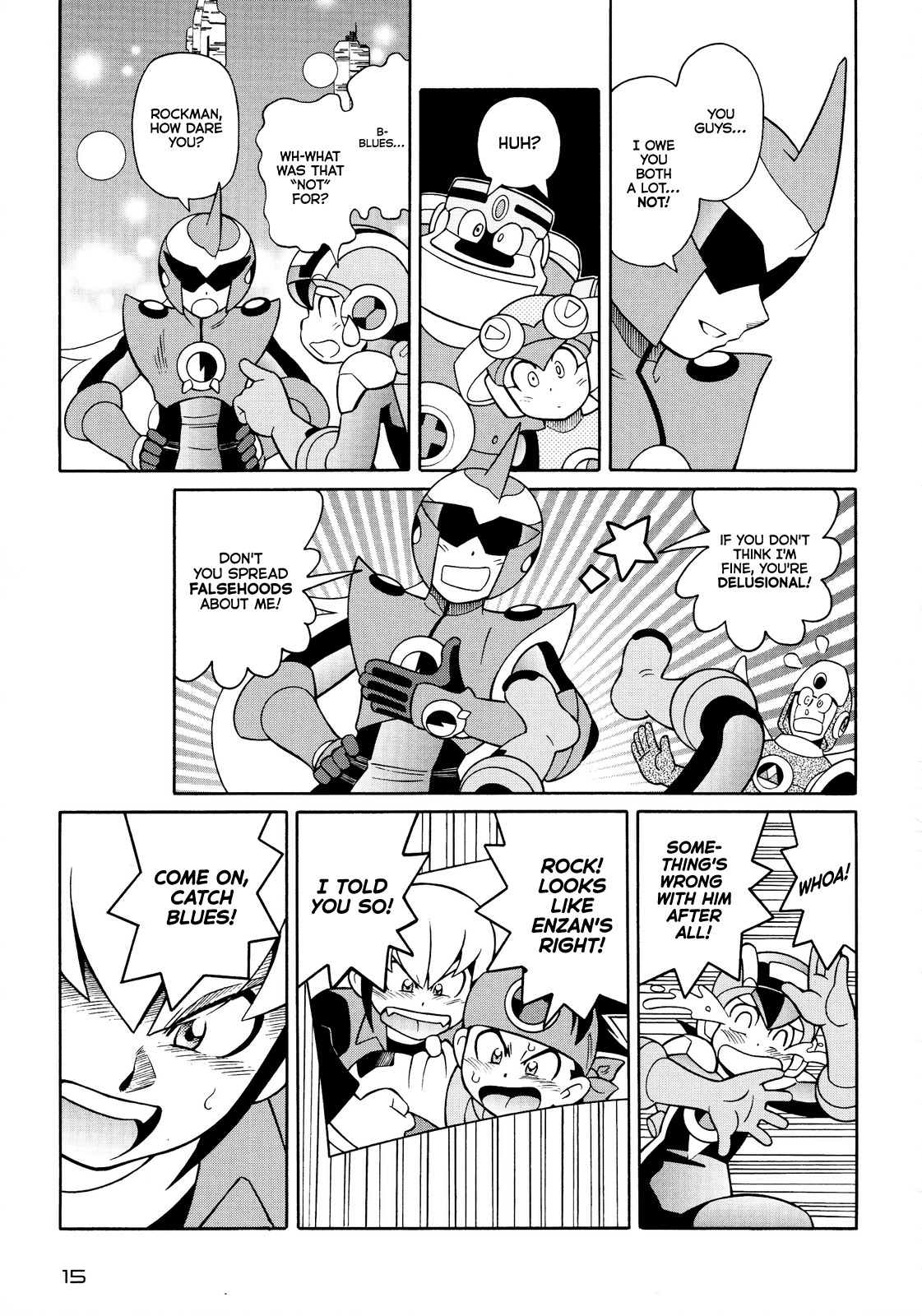 Mega Man Battle Network Special Arc: The Runaway Blues Oneshot 第16页