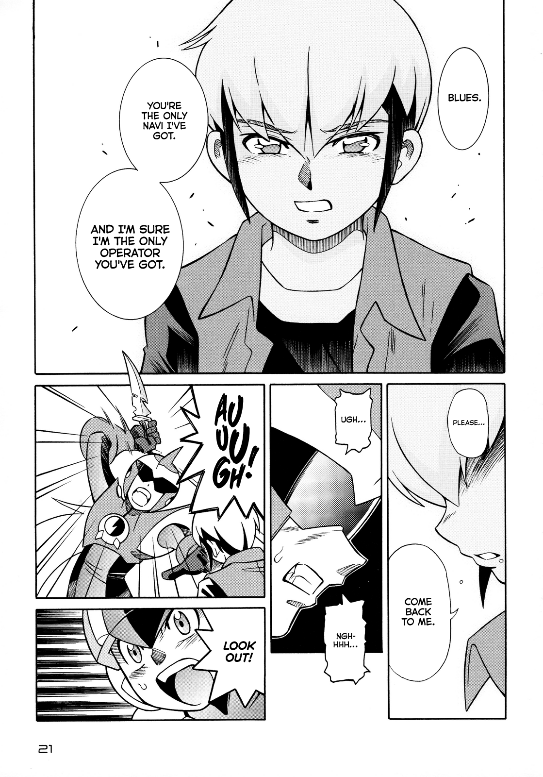 Mega Man Battle Network Special Arc: The Runaway Blues Oneshot 第22页