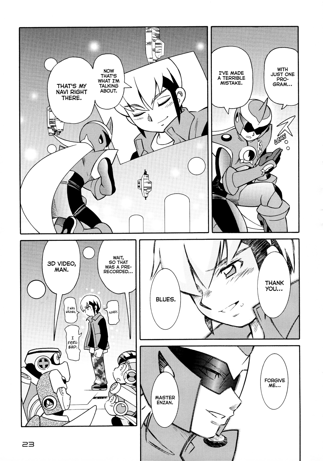 Mega Man Battle Network Special Arc: The Runaway Blues Oneshot 第24页