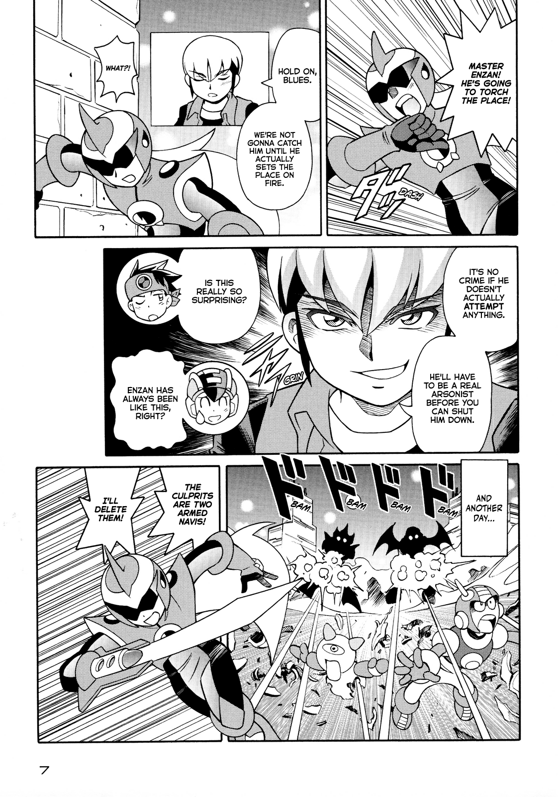 Mega Man Battle Network Special Arc: The Runaway Blues 第8页