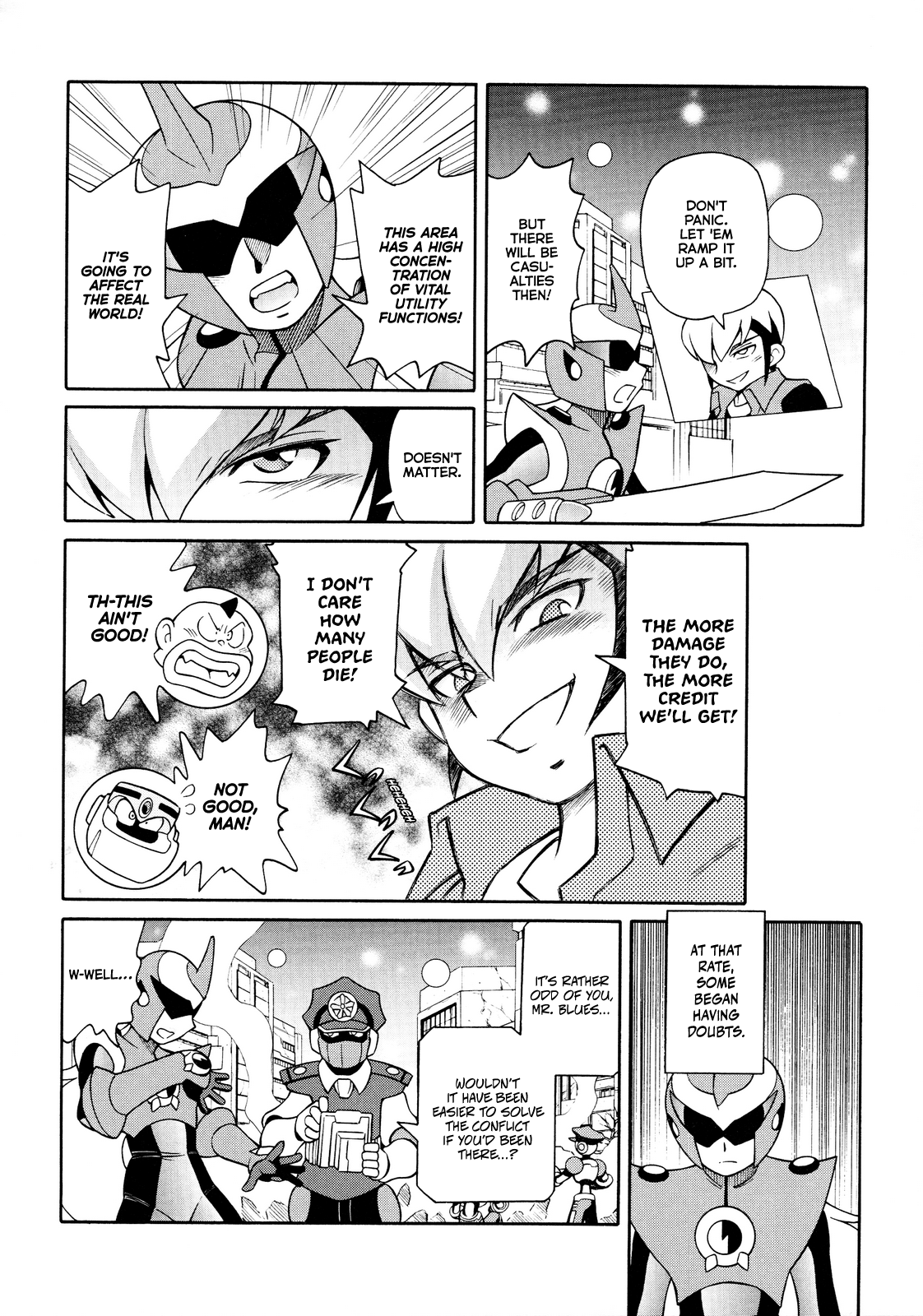 Mega Man Battle Network Special Arc: The Runaway Blues Oneshot 第9页