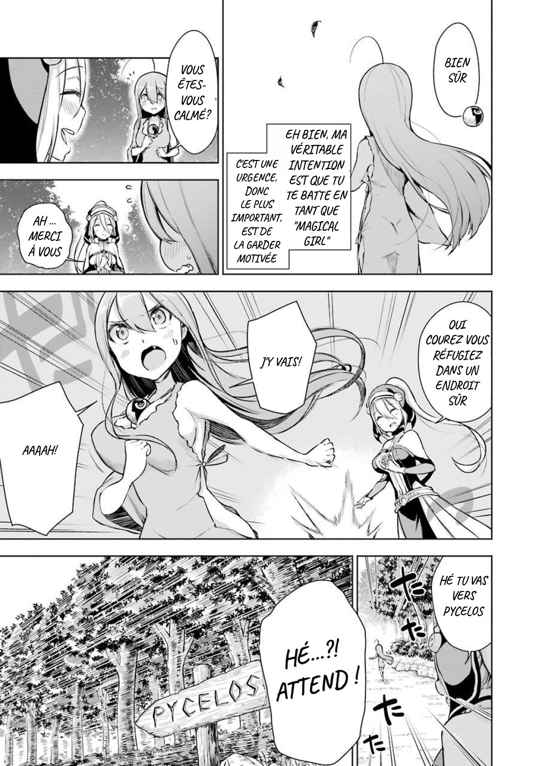 Isekai de Saikyou no Tsue ni Tensei shita Ore ga Iyagaru Shoujo wo Muriyari Mahou Shoujo ni P suru! Comment tu t'appelles ? 第15页