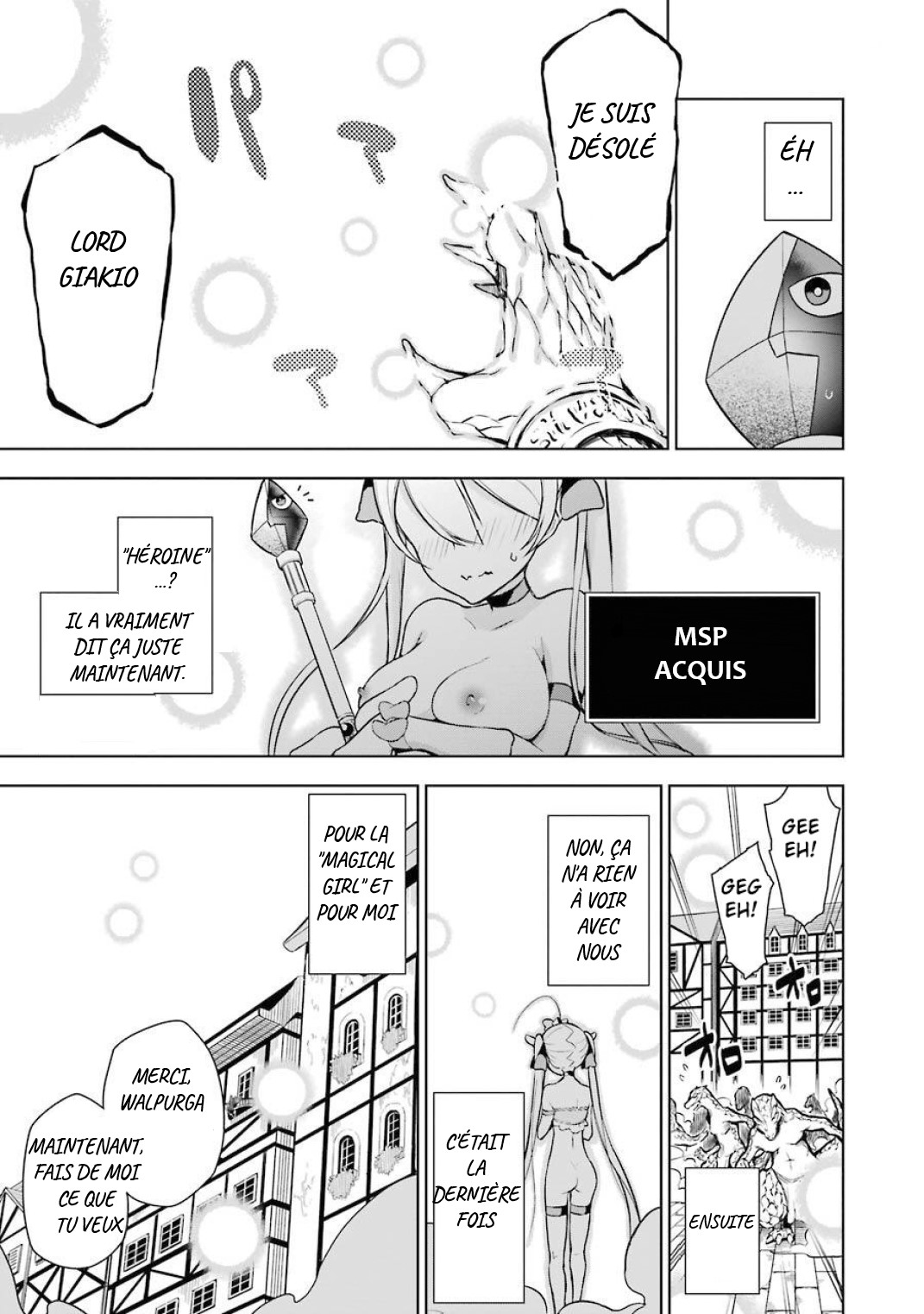 Isekai de Saikyou no Tsue ni Tensei shita Ore ga Iyagaru Shoujo wo Muriyari Mahou Shoujo ni P suru! Comment tu t'appelles ? 第44页