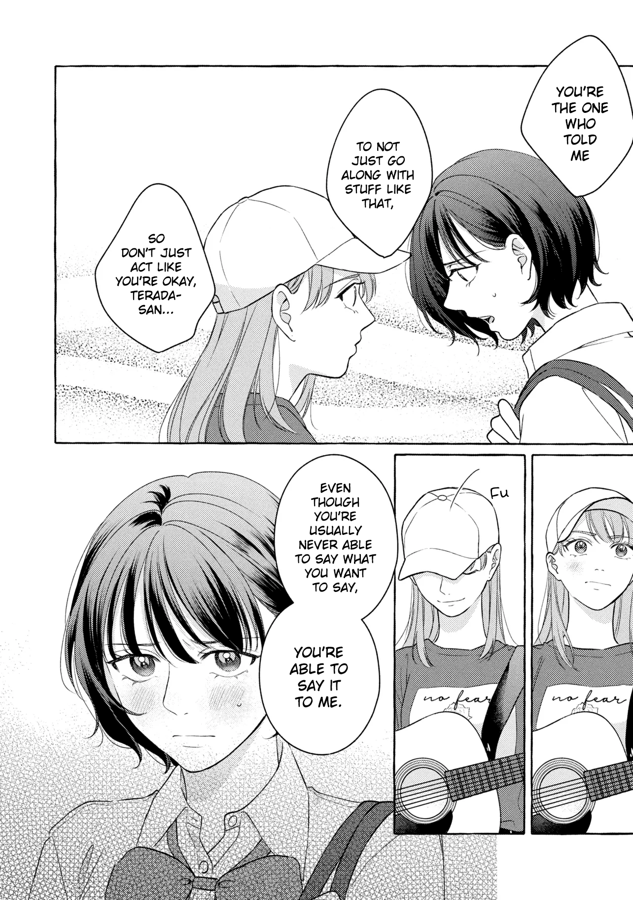 Kimi Tonara, Ashita o Utaeruno More Than Friends, Less Than Friends 第14页