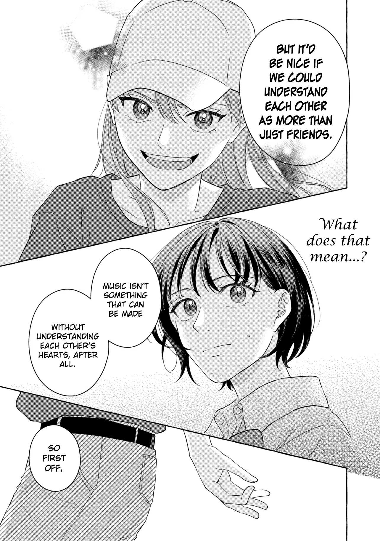 Kimi Tonara, Ashita o Utaeruno More Than Friends, Less Than Friends 第29页
