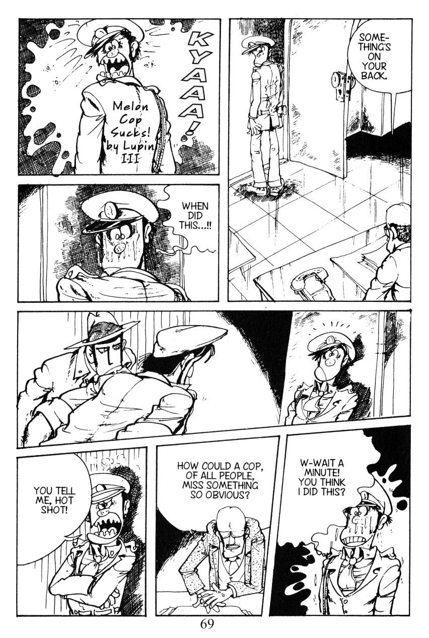 Shin Lupin III Melon Cop 第9页