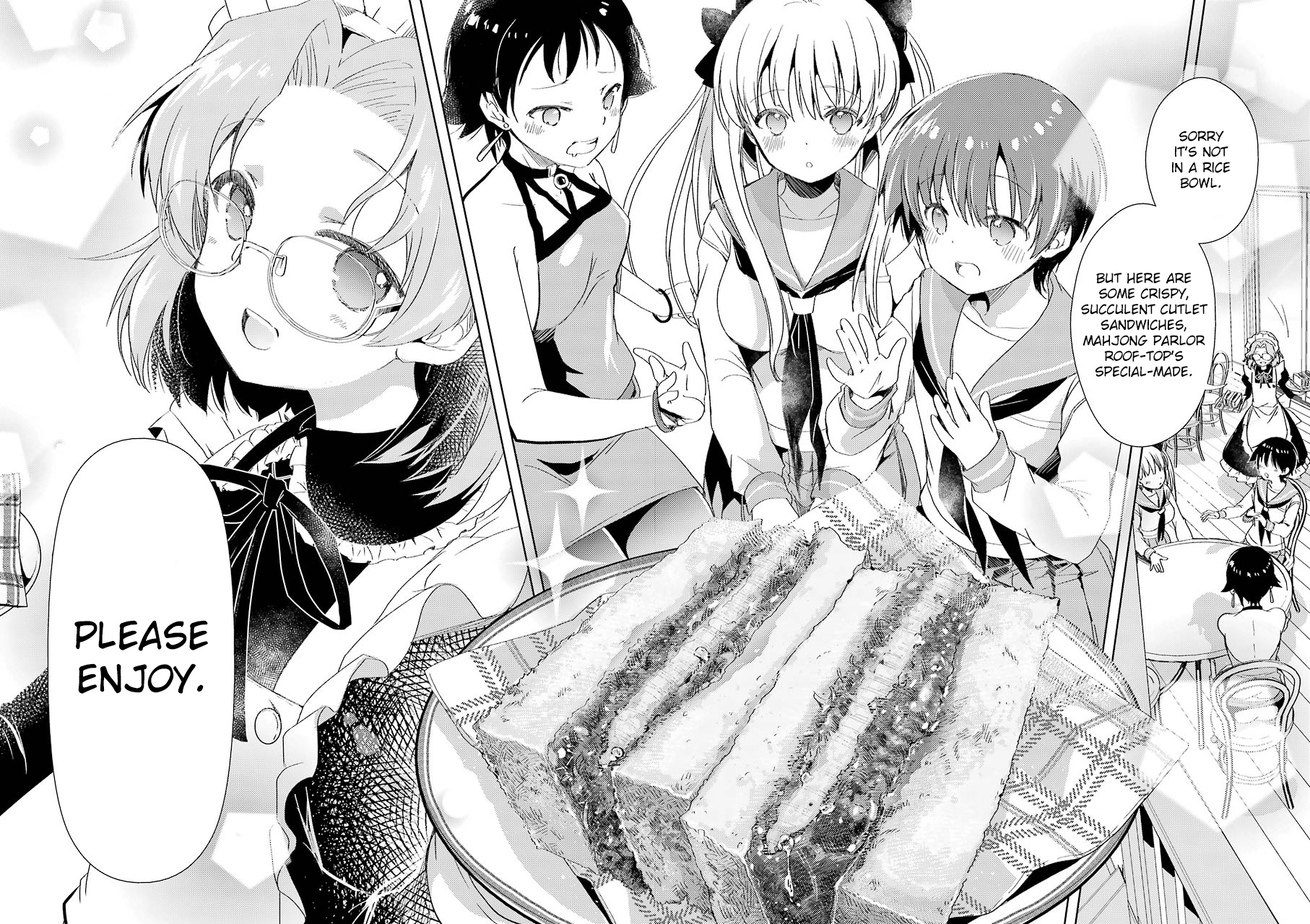 Someya Mako no Jansou Meshi Cutlet sandwich of the beginning 第13页