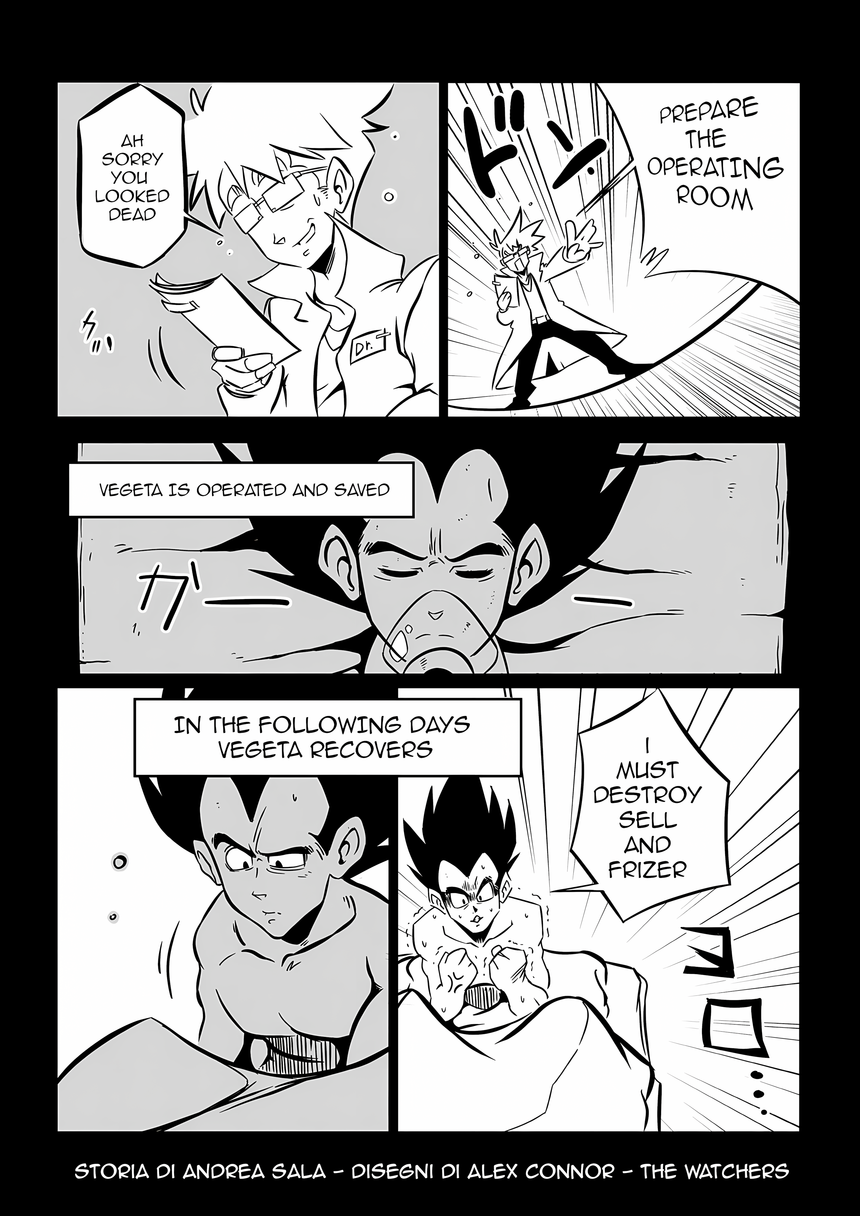 Dragon Ball Z - The Super Warrior Saiyan Warrior Coward 第4页