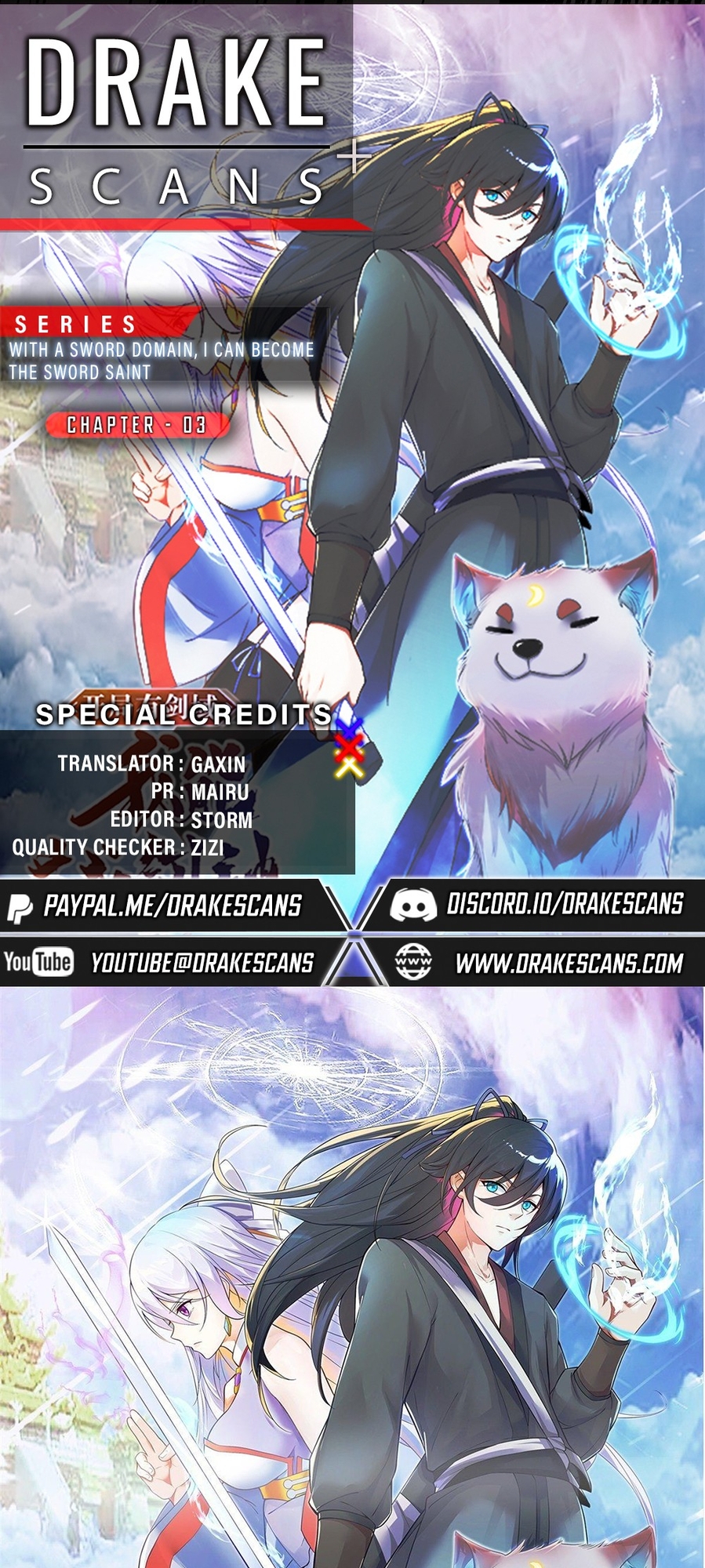 With A Sword Domain, I Can Become The Sword Saint Ch. 3 第1页